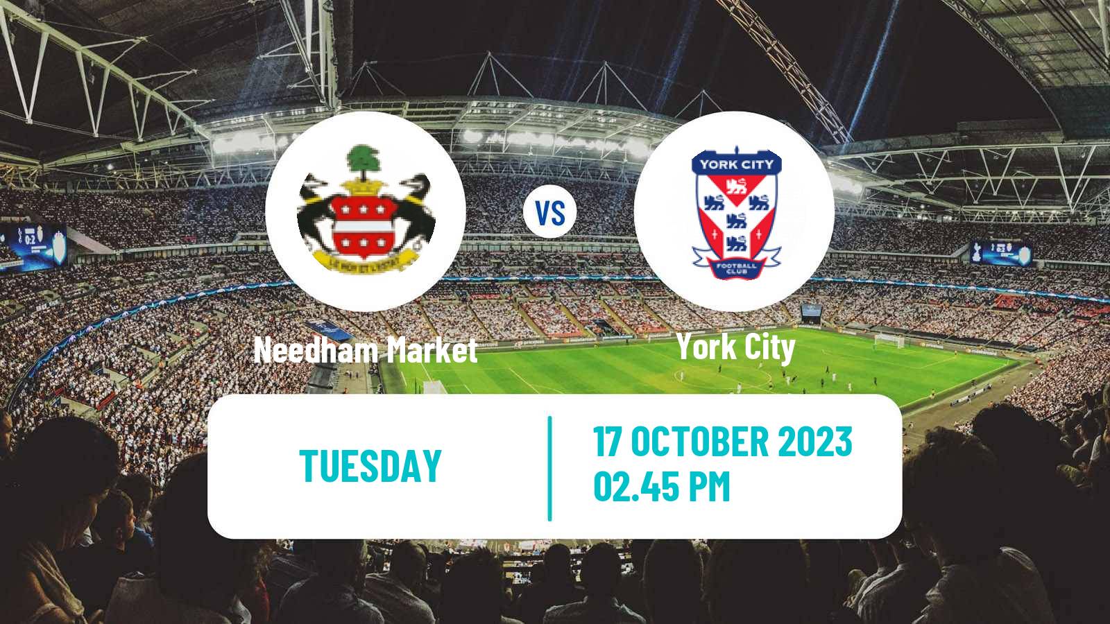 Soccer English FA Cup Needham Market - York City