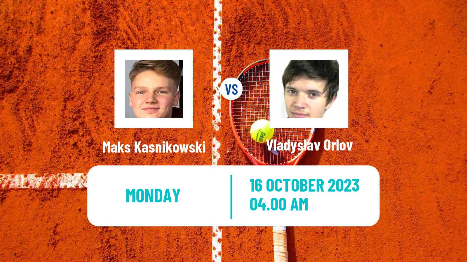 Tennis Olbia Challenger Men Maks Kasnikowski - Vladyslav Orlov