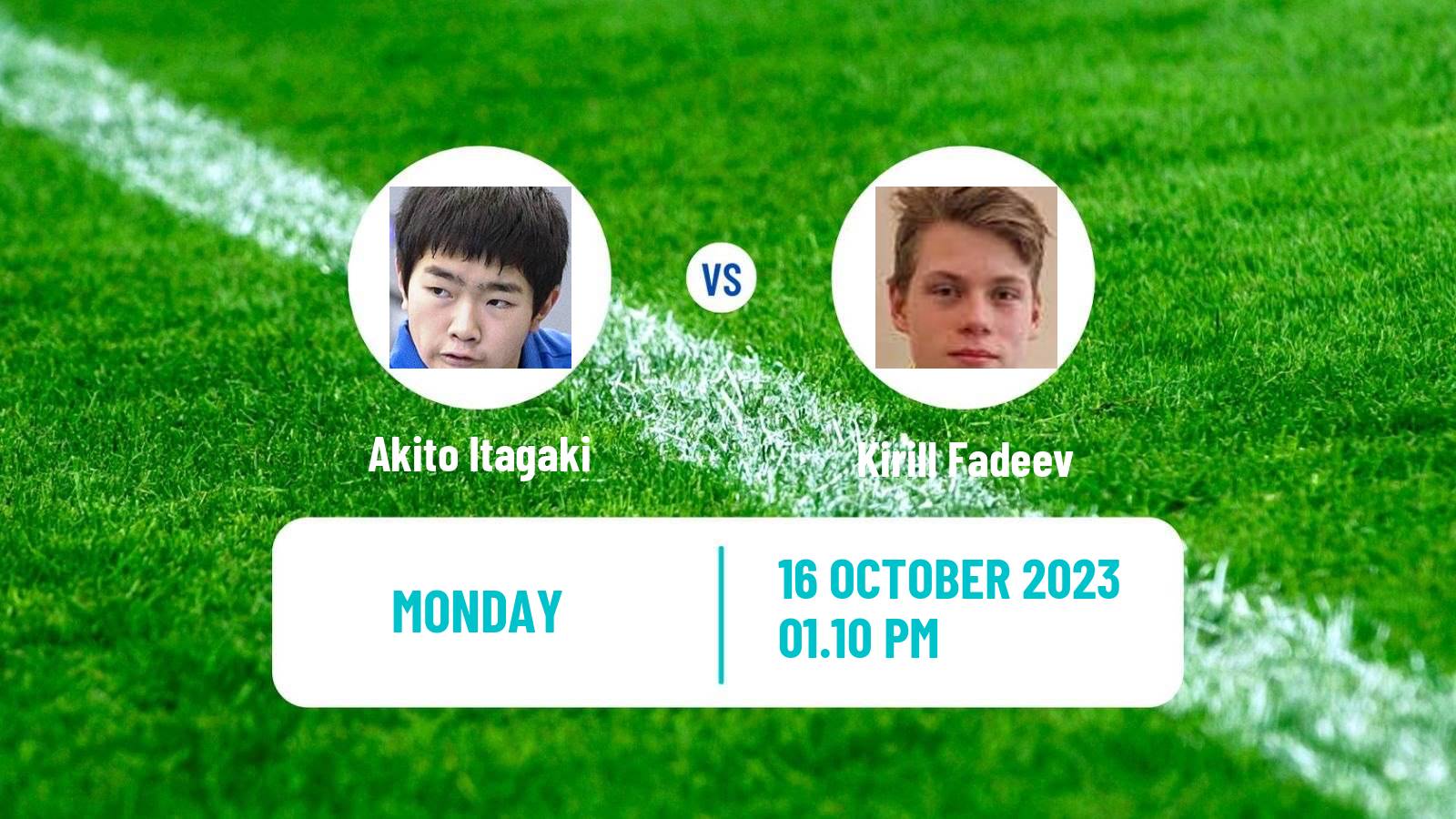 Table tennis Challenger Series Men Akito Itagaki - Kirill Fadeev