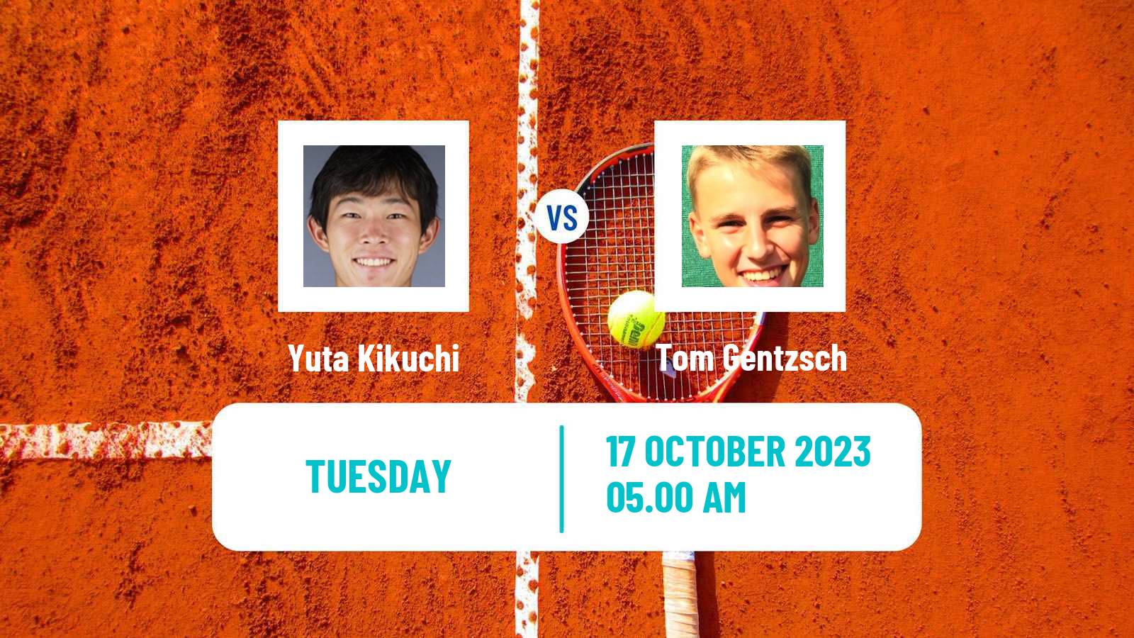 Tennis ITF M15 Monastir 52 Men Yuta Kikuchi - Tom Gentzsch