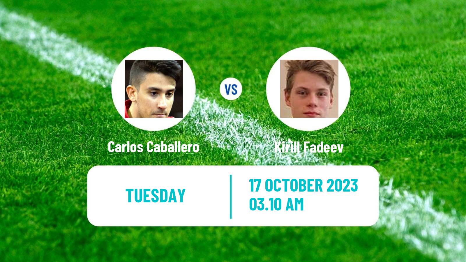 Table tennis Challenger Series Men Carlos Caballero - Kirill Fadeev