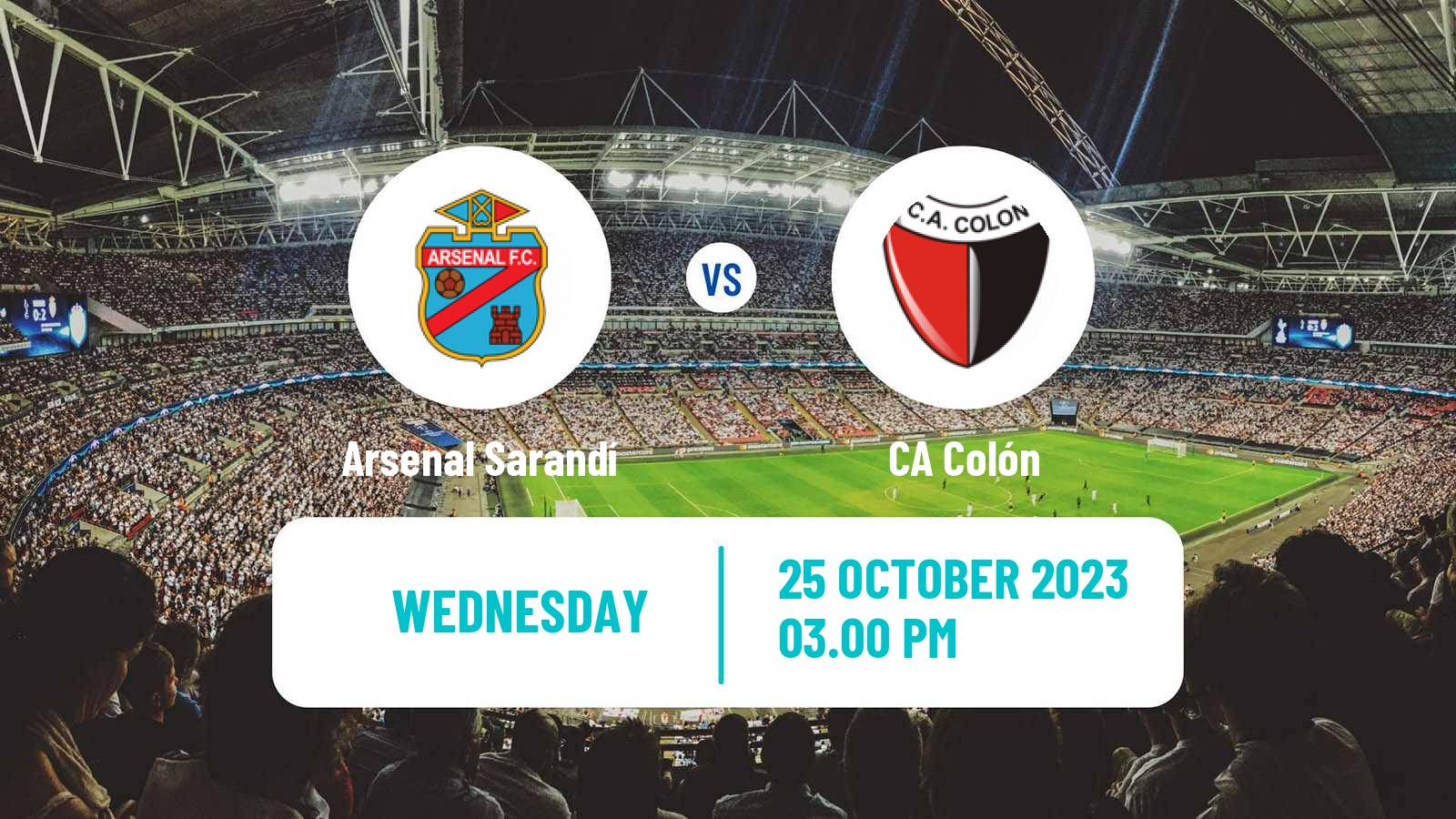 Soccer Argentinian Copa de la Liga Profesional Arsenal Sarandí - Colón