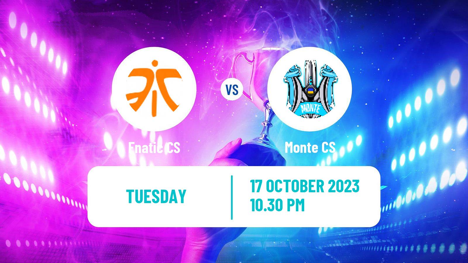 Esports Counter Strike Iem Season Sydney Fnatic - Monte