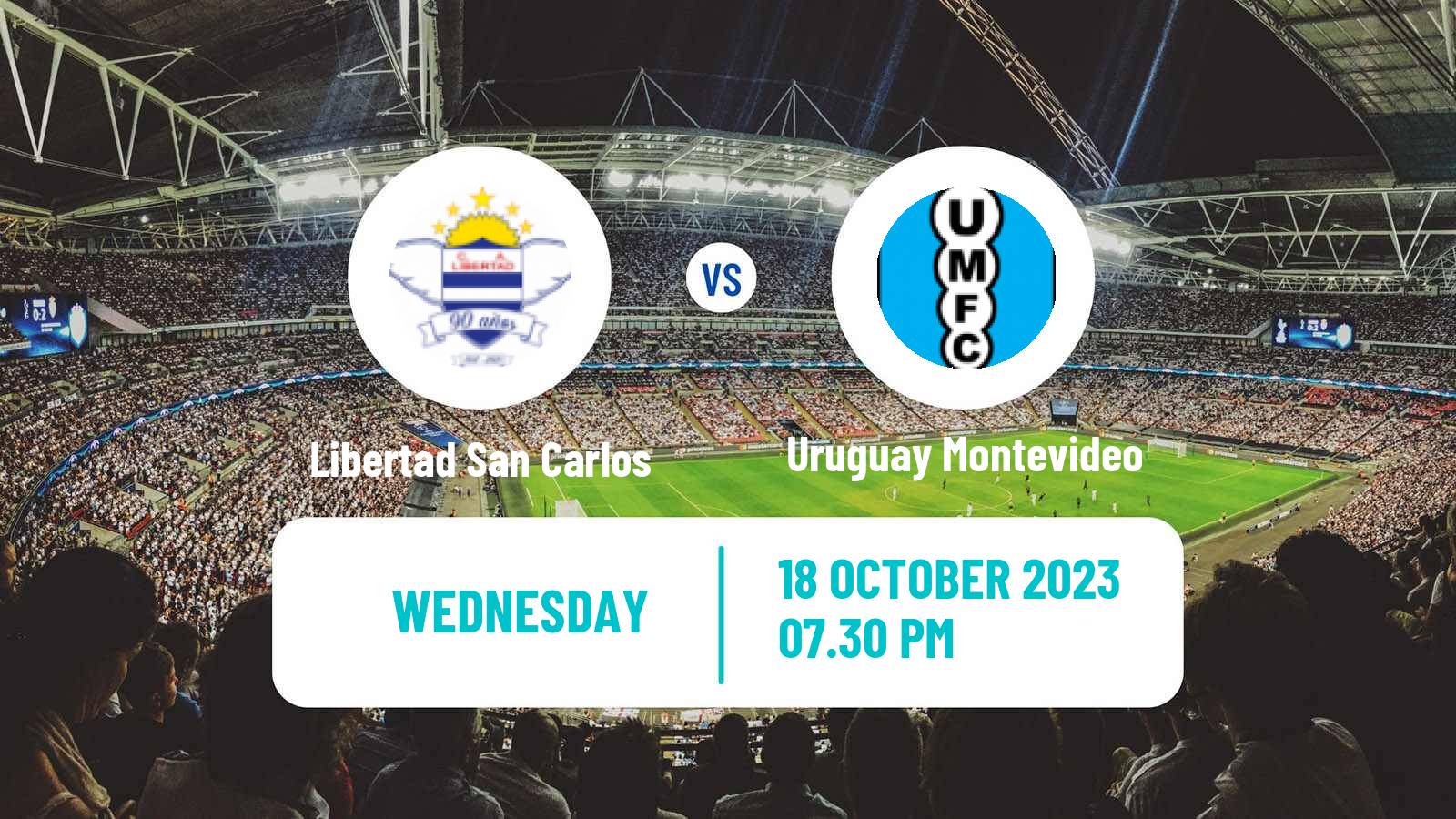 Soccer Uruguay Copa Libertad San Carlos - Uruguay Montevideo