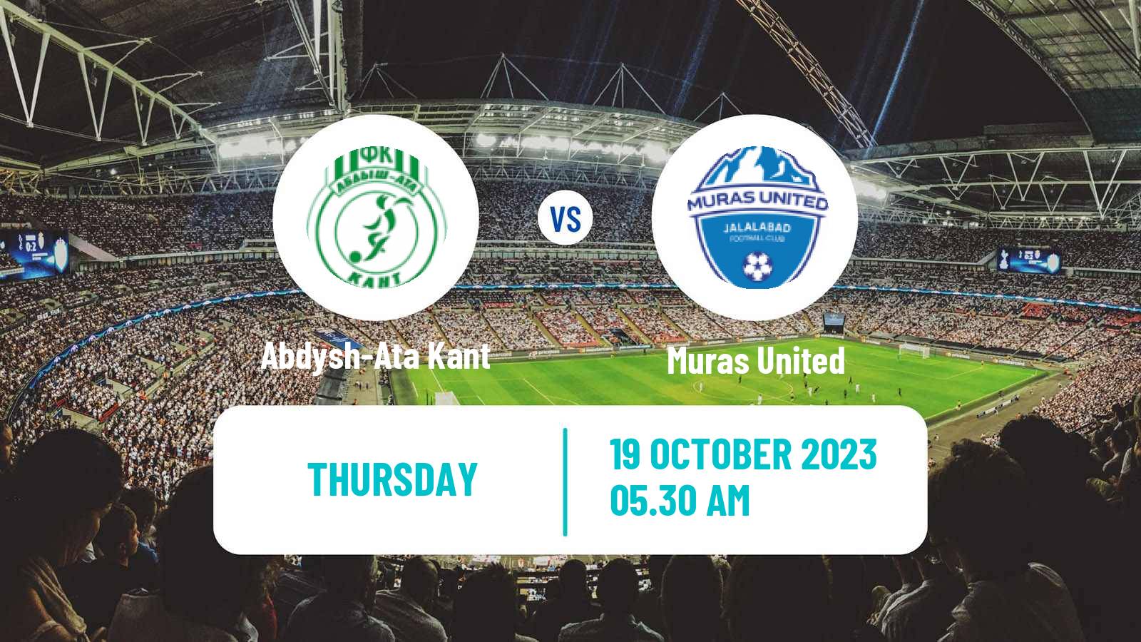 Soccer Kyrgyzstan Premier Liga Abdysh-Ata Kant - Muras United