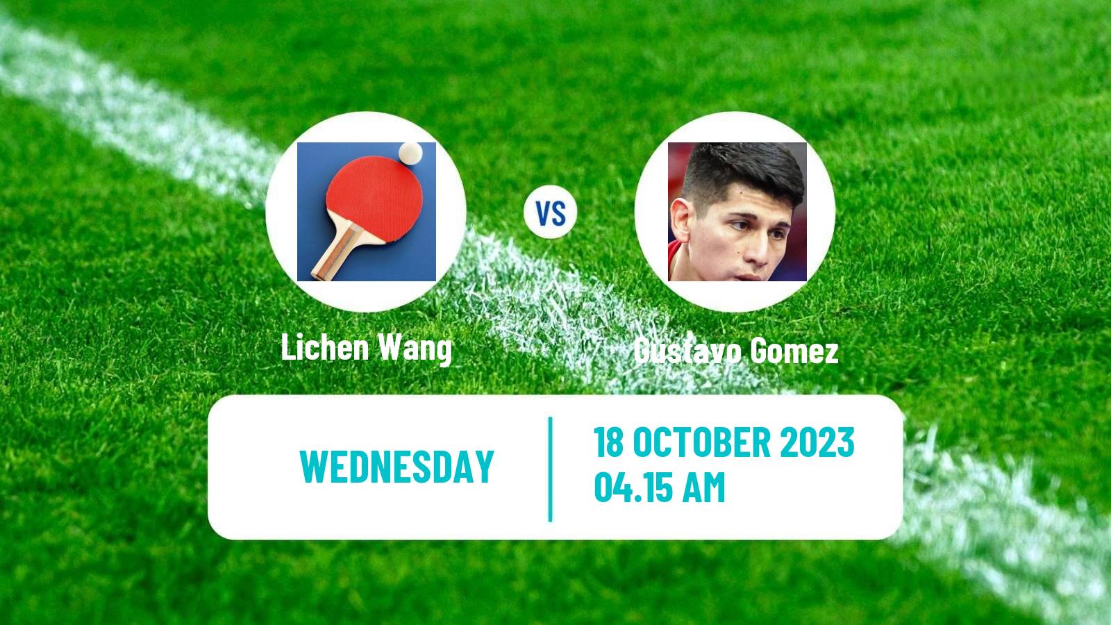 Table tennis Tt Star Series Men Lichen Wang - Gustavo Gomez
