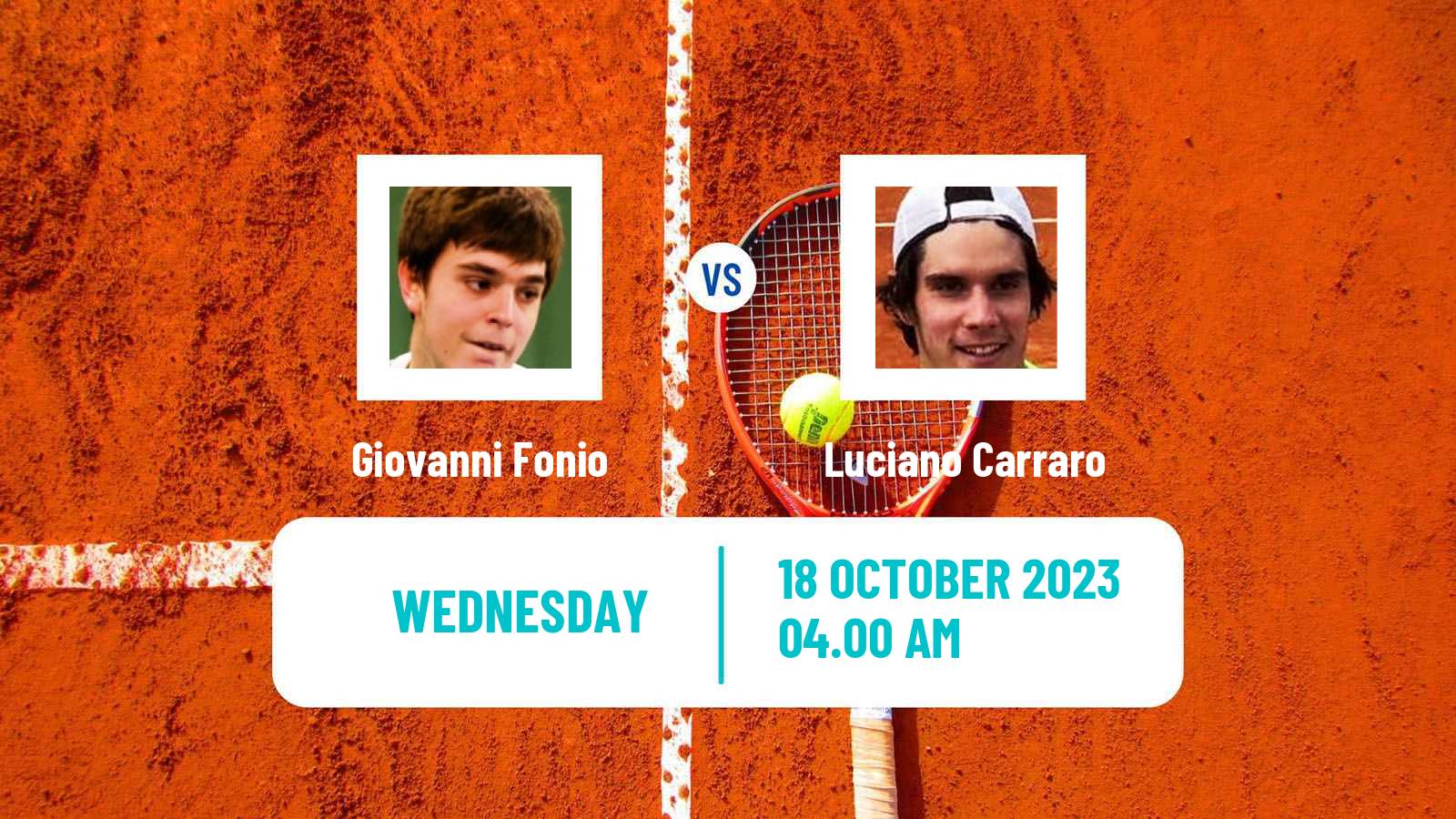 Tennis ITF M25 Santa Margherita Di Pula 10 Men Giovanni Fonio - Luciano Carraro