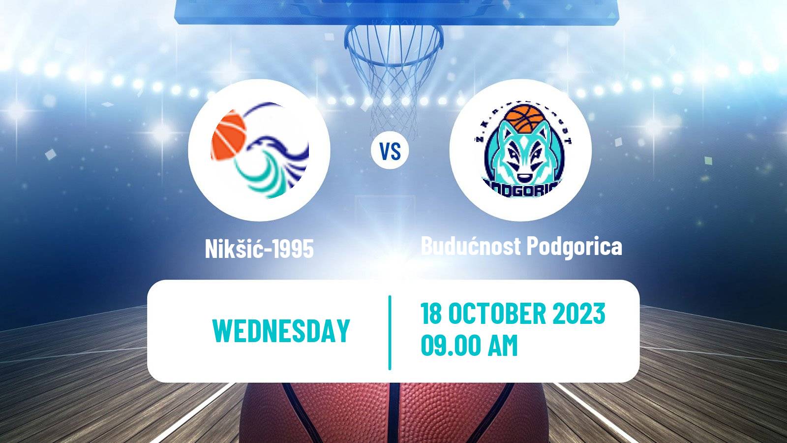 Basketball WABA League Nikšić-1995 - Budućnost Podgorica