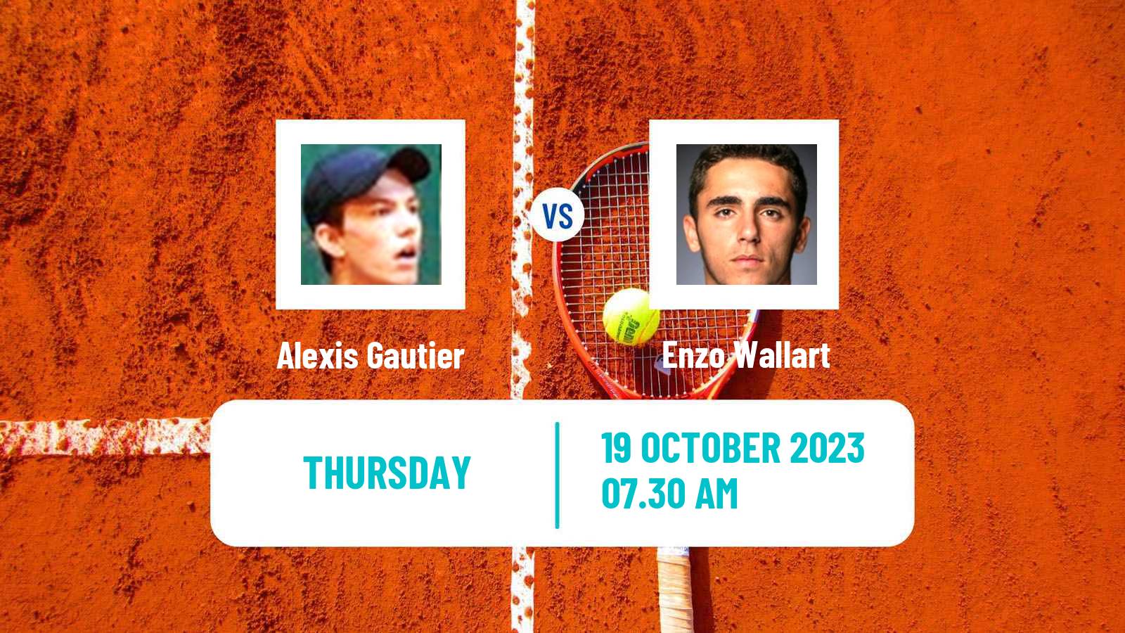 Tennis ITF M15 Villers Les Nancy Men Alexis Gautier - Enzo Wallart