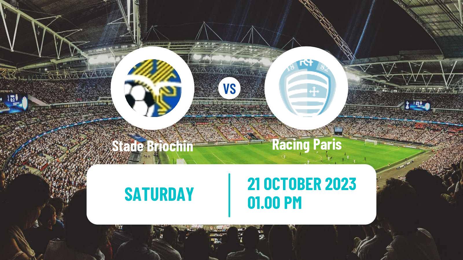 Soccer French National 2 - Group C Stade Briochin - Racing Paris