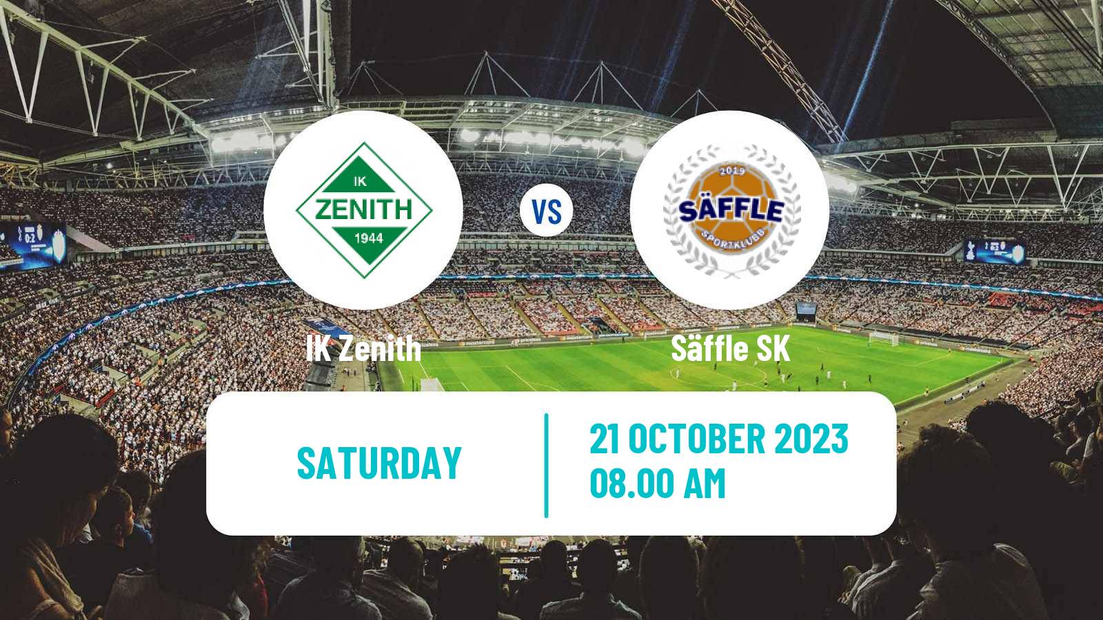 Soccer Swedish Division 2 - Norra Götaland Zenith - Säffle