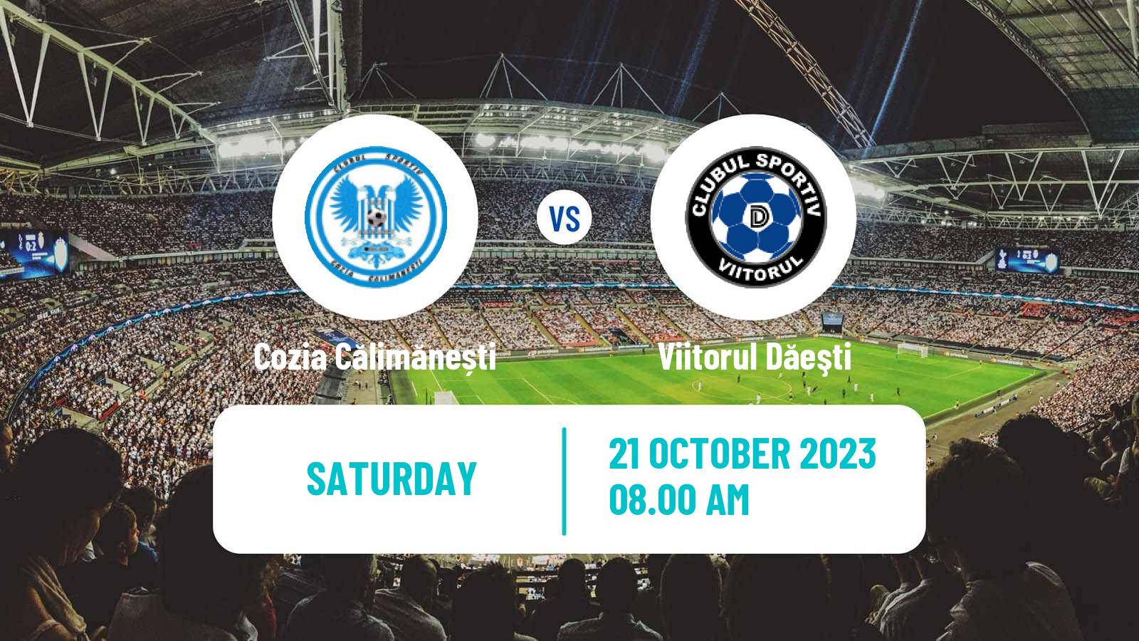 Soccer Romanian Liga 3 - Seria 6 Cozia Călimănești - Viitorul Dăeşti