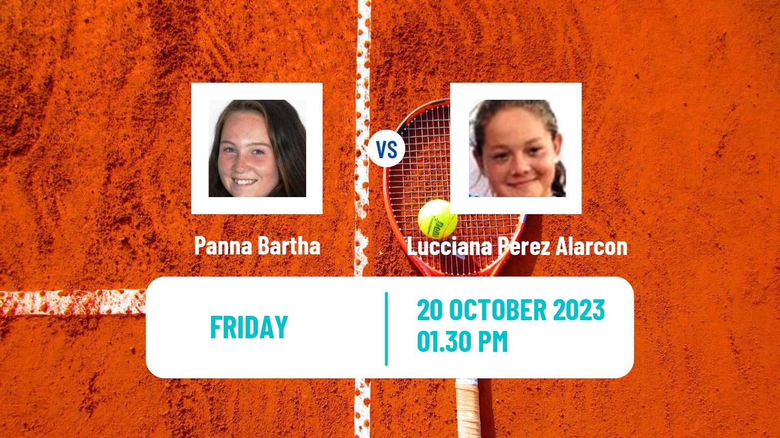 Tennis ITF W15 Jackson Tn Women Panna Bartha - Lucciana Perez Alarcon