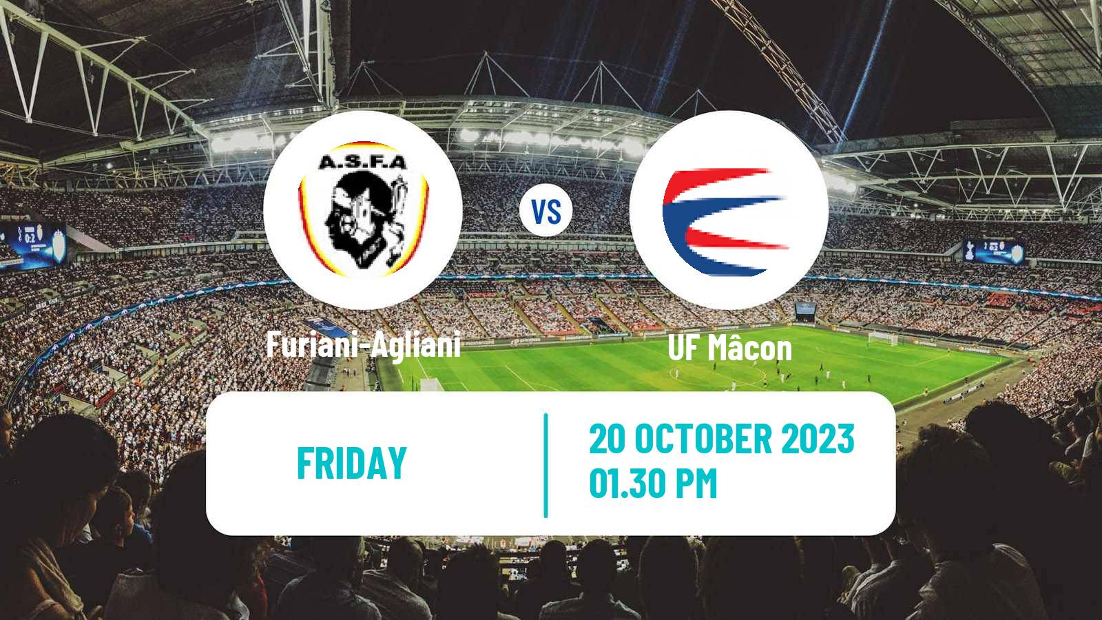 Soccer French National 2 - Group D Furiani-Agliani - Mâcon