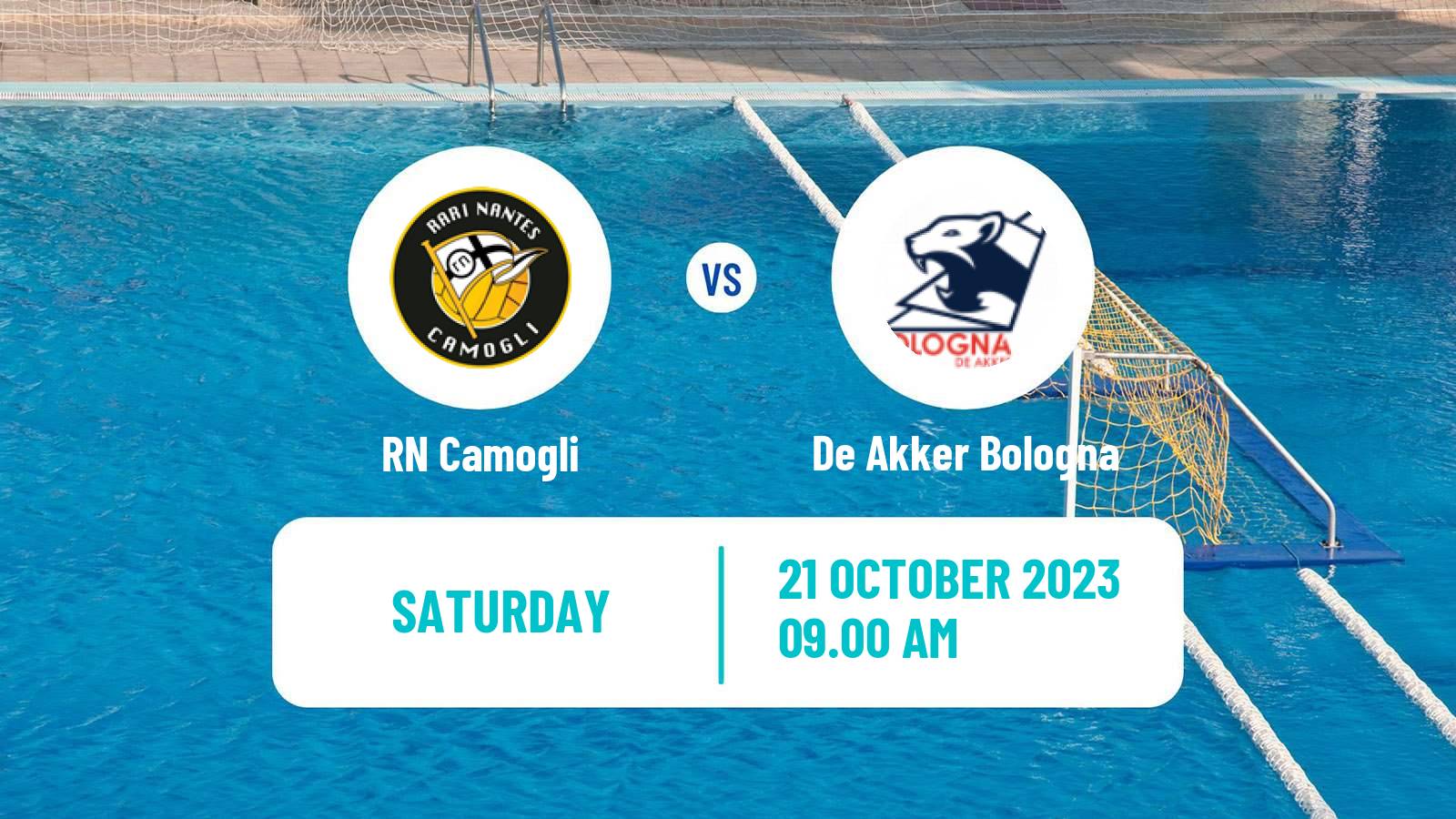 Water polo Italian A1 Water Polo Camogli - De Akker Bologna