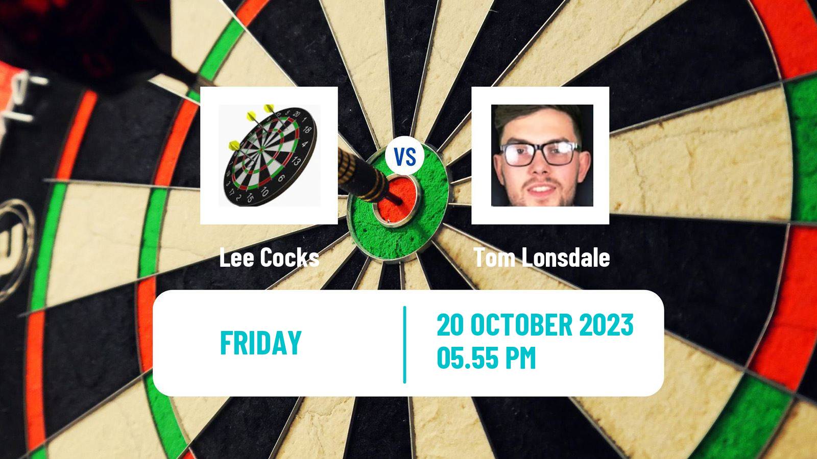 Darts Modus Super Series Lee Cocks - Tom Lonsdale