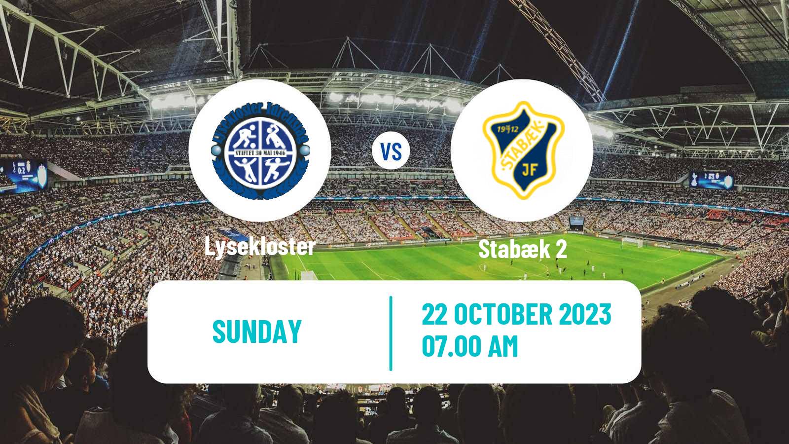 Soccer Norwegian Division 3 - Group 1 Lysekloster - Stabæk 2