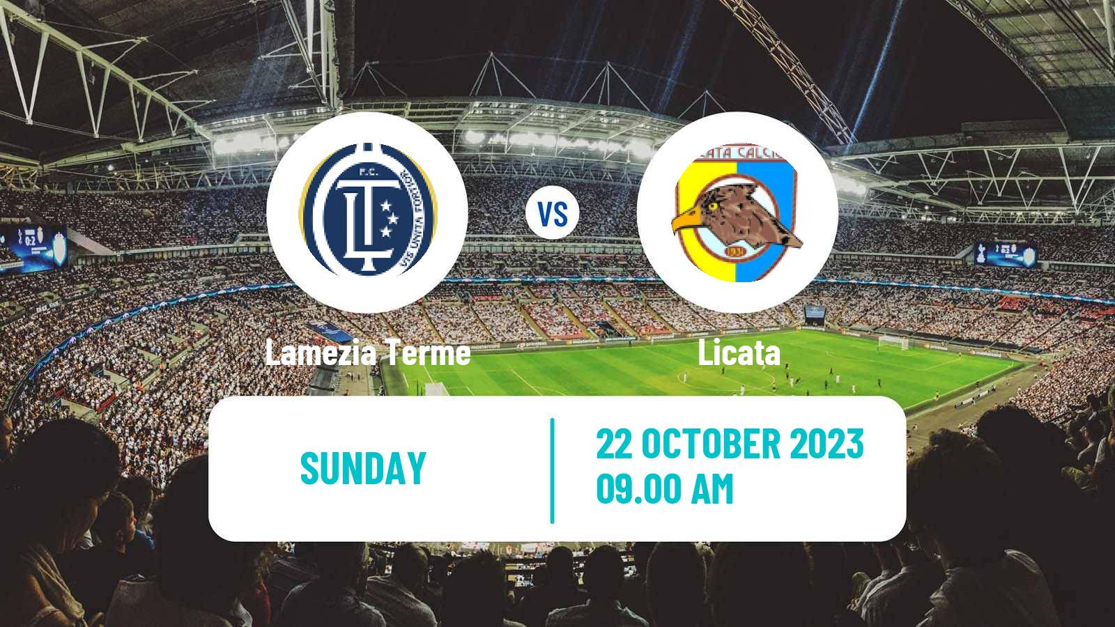 Soccer Italian Serie D - Group I Lamezia Terme - Licata