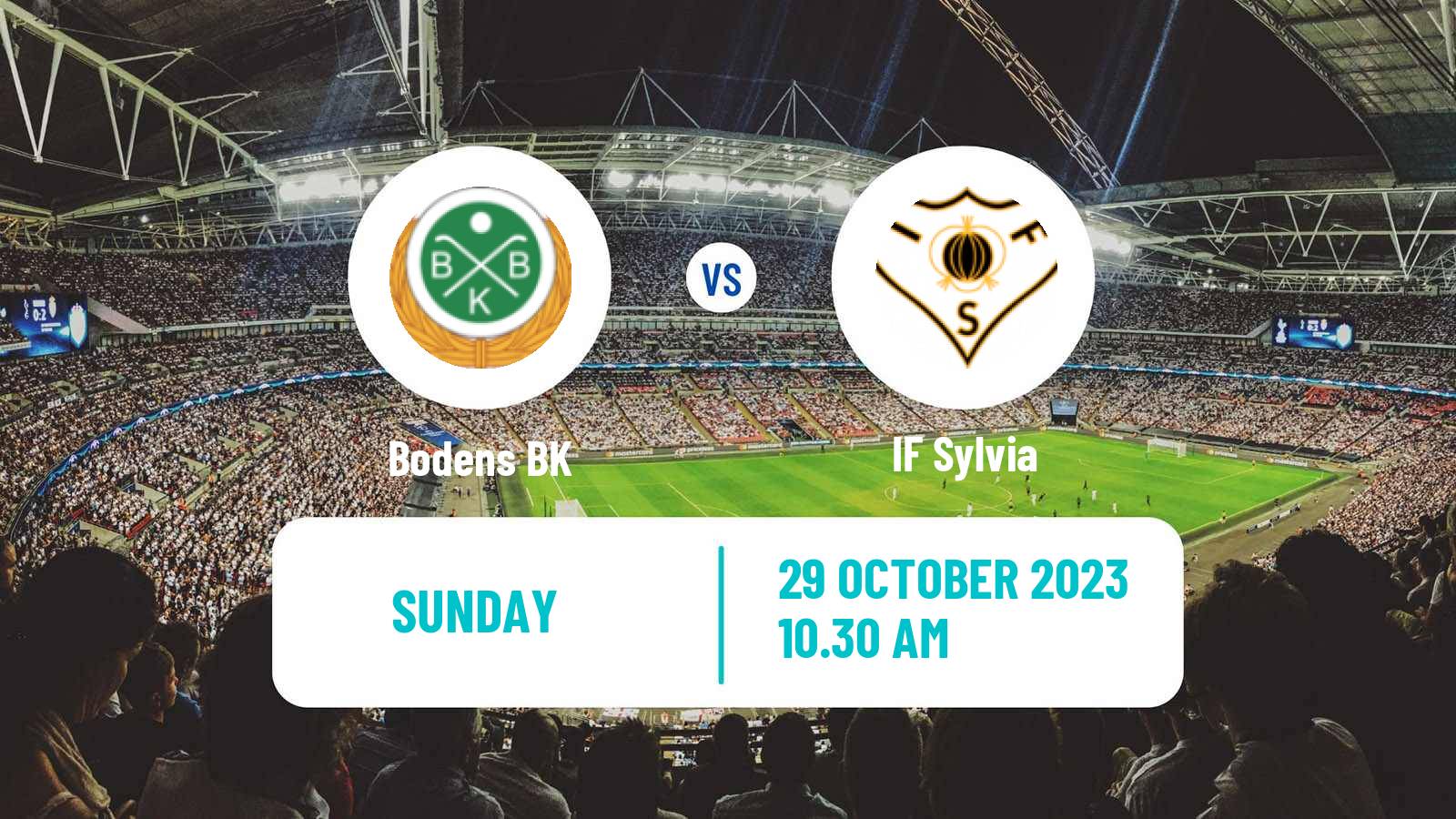 Soccer Swedish Division 1 Norra Boden - Sylvia