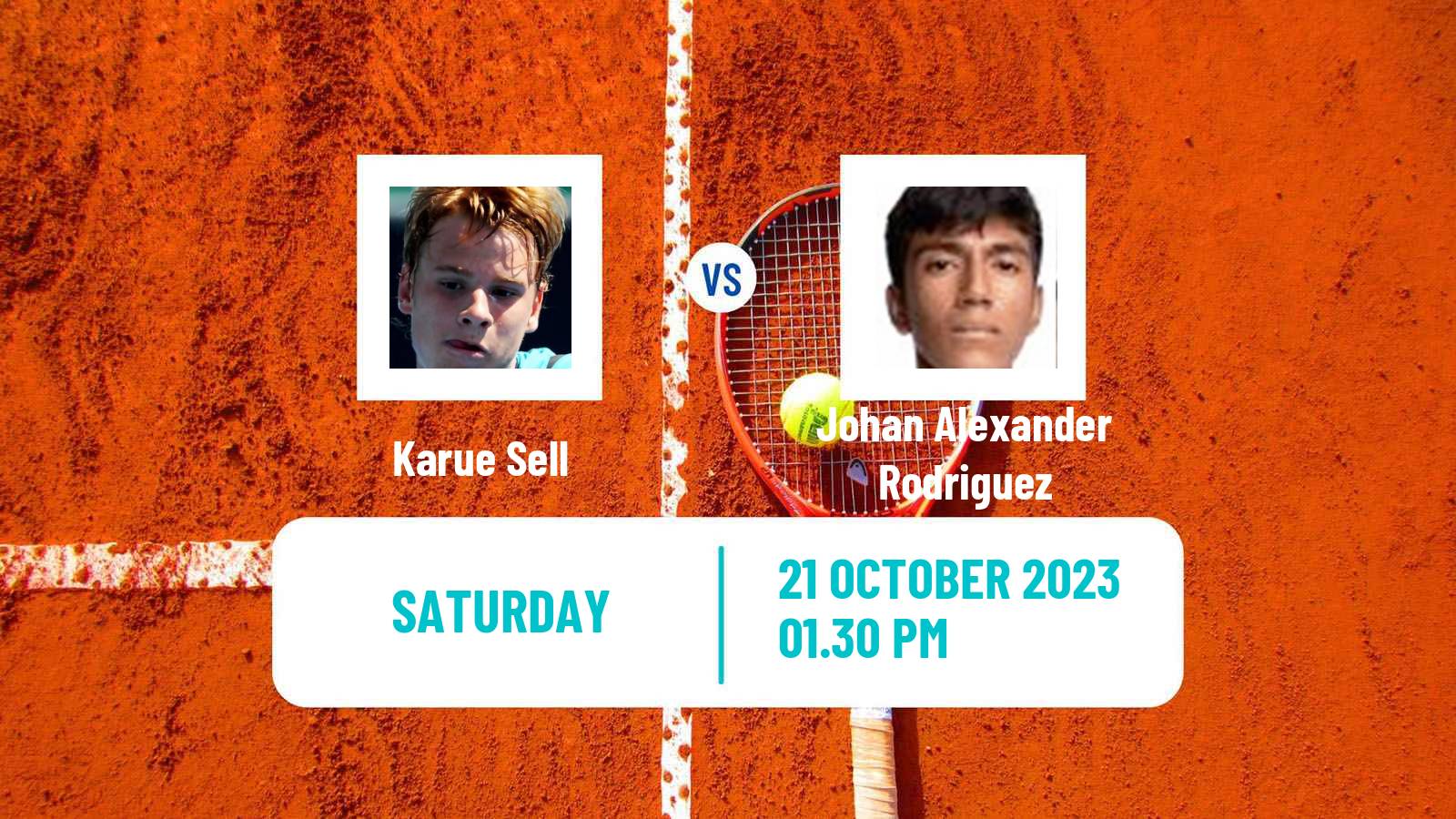 Tennis ITF M15 Morelia Men Karue Sell - Johan Alexander Rodriguez