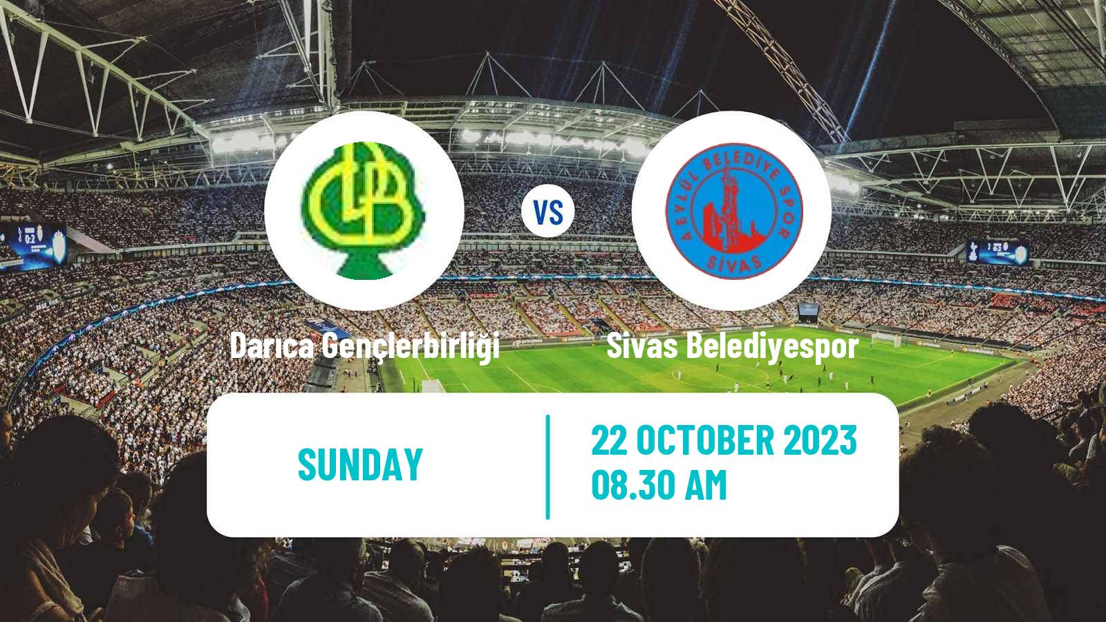 Soccer Turkish 3 Lig Group 3 Darıca Gençlerbirliği - Sivas Belediyespor