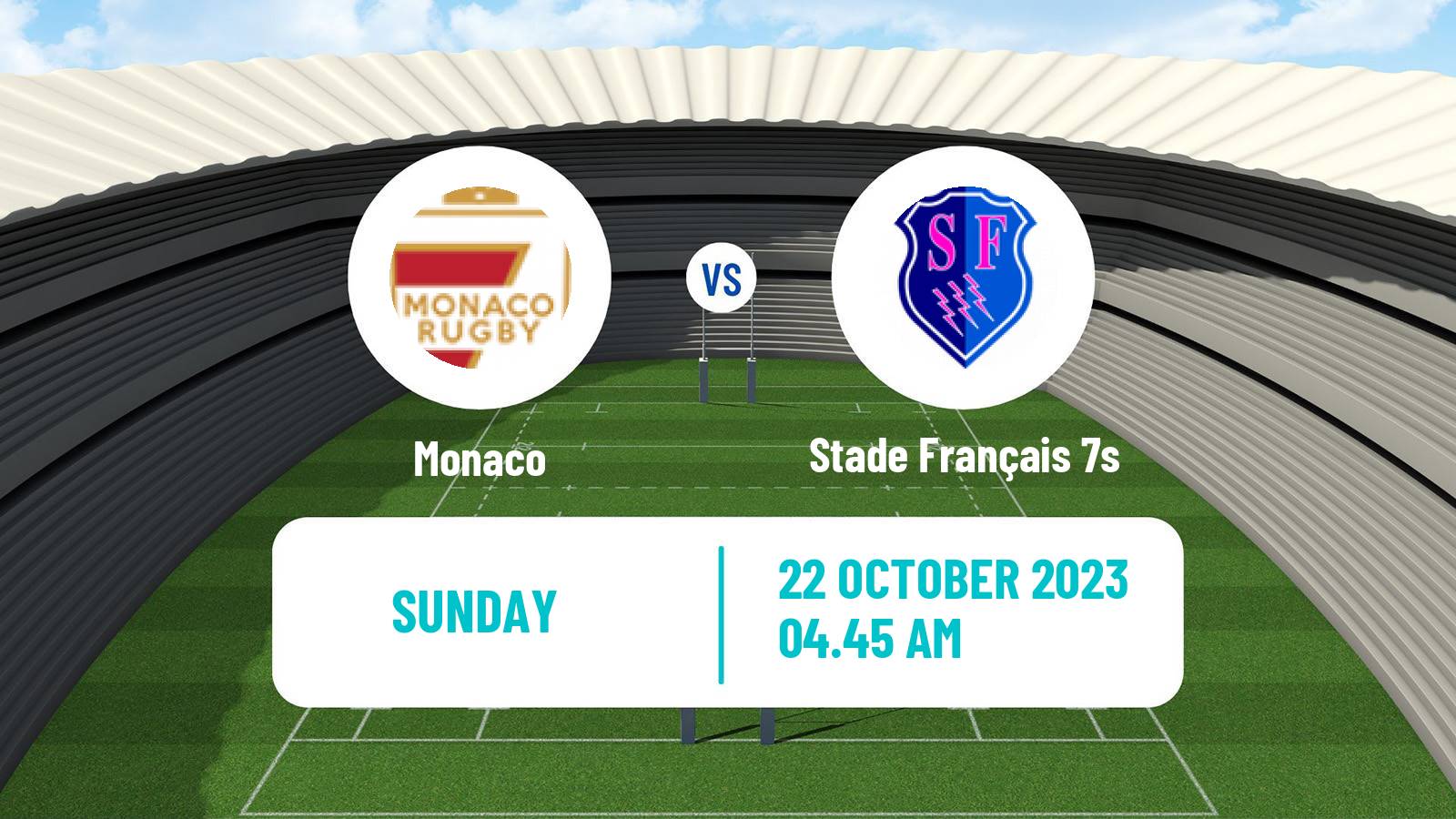Rugby union French Supersevens Finals Monaco - Stade Français 7s