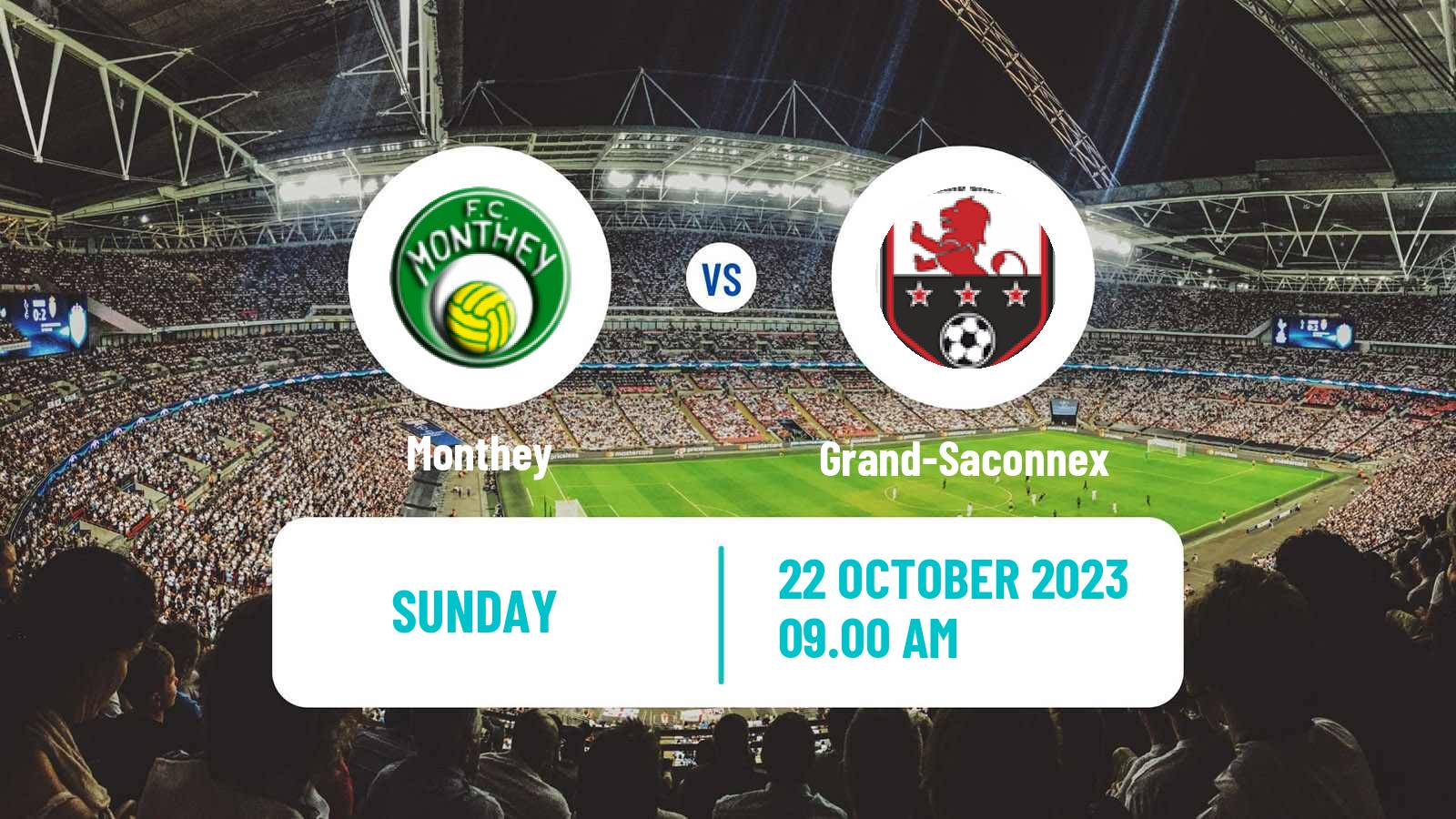 Soccer Swiss 1 Liga Classic Cup Monthey - Grand-Saconnex
