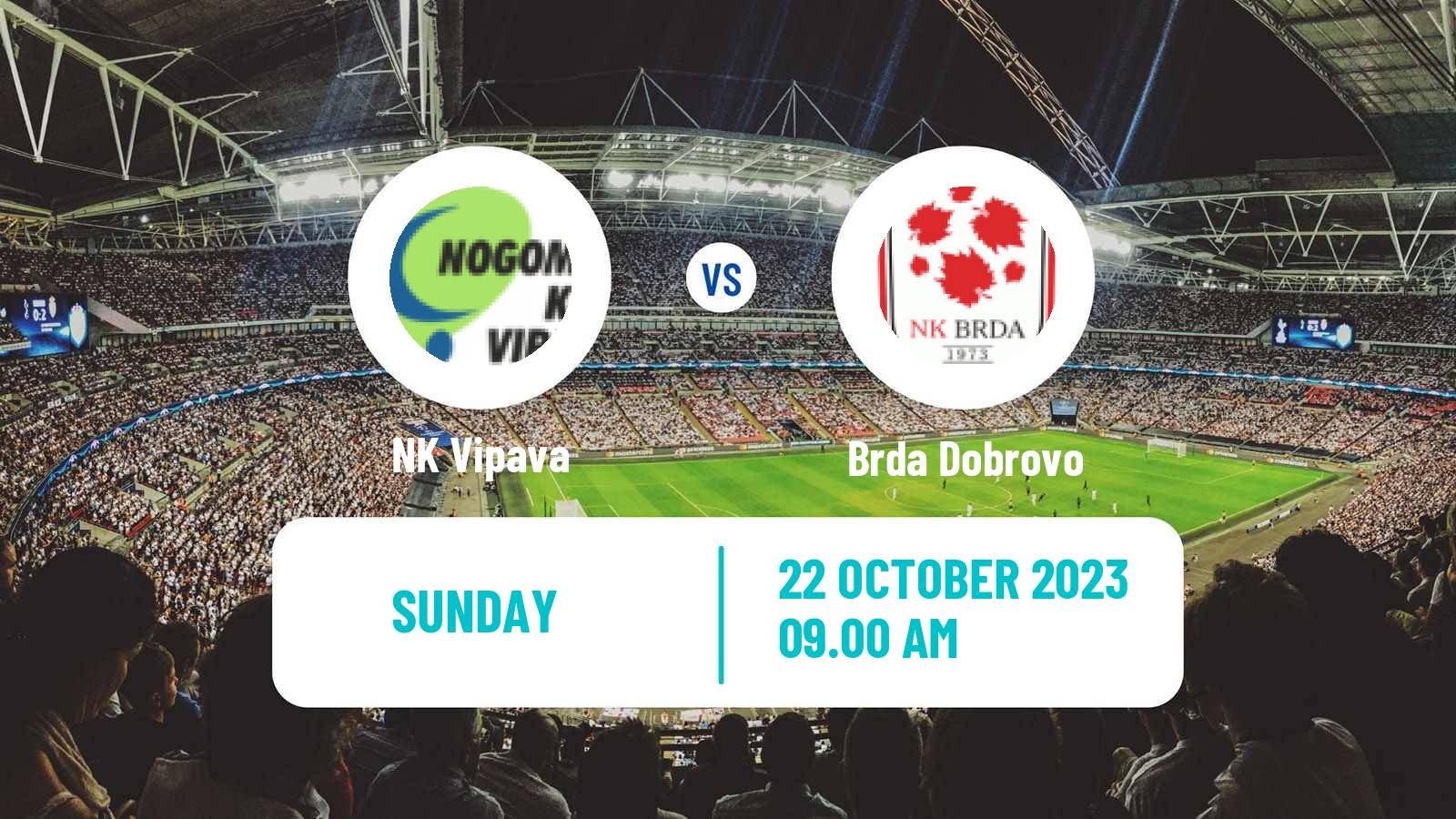 Soccer Slovenian 3 SNL West Vipava - Brda Dobrovo