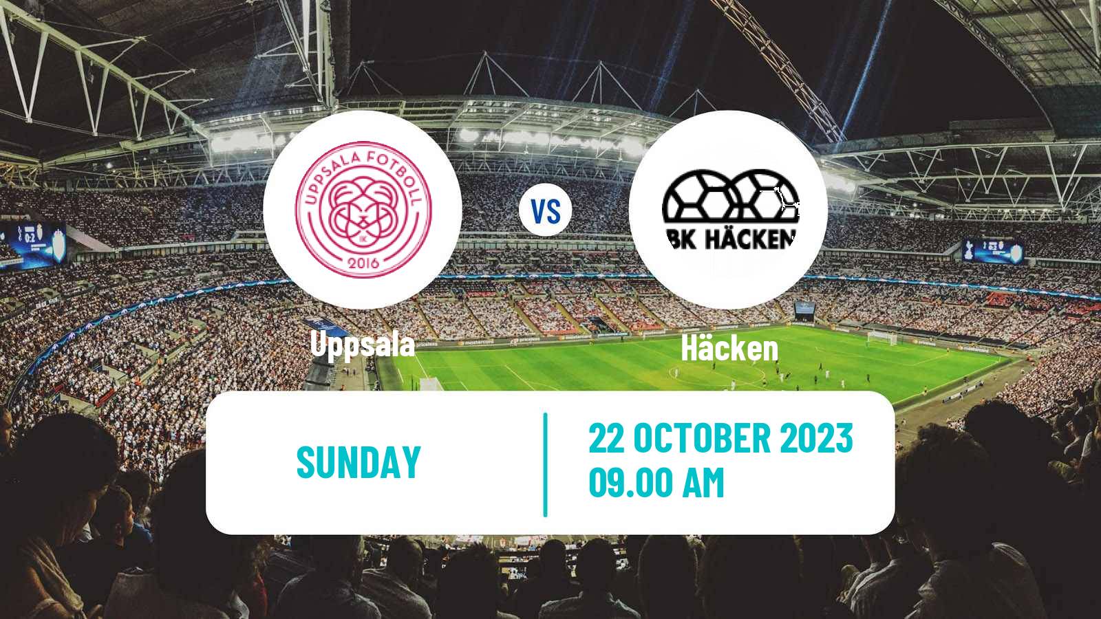 Soccer Swedish Allsvenskan Women Uppsala - Häcken