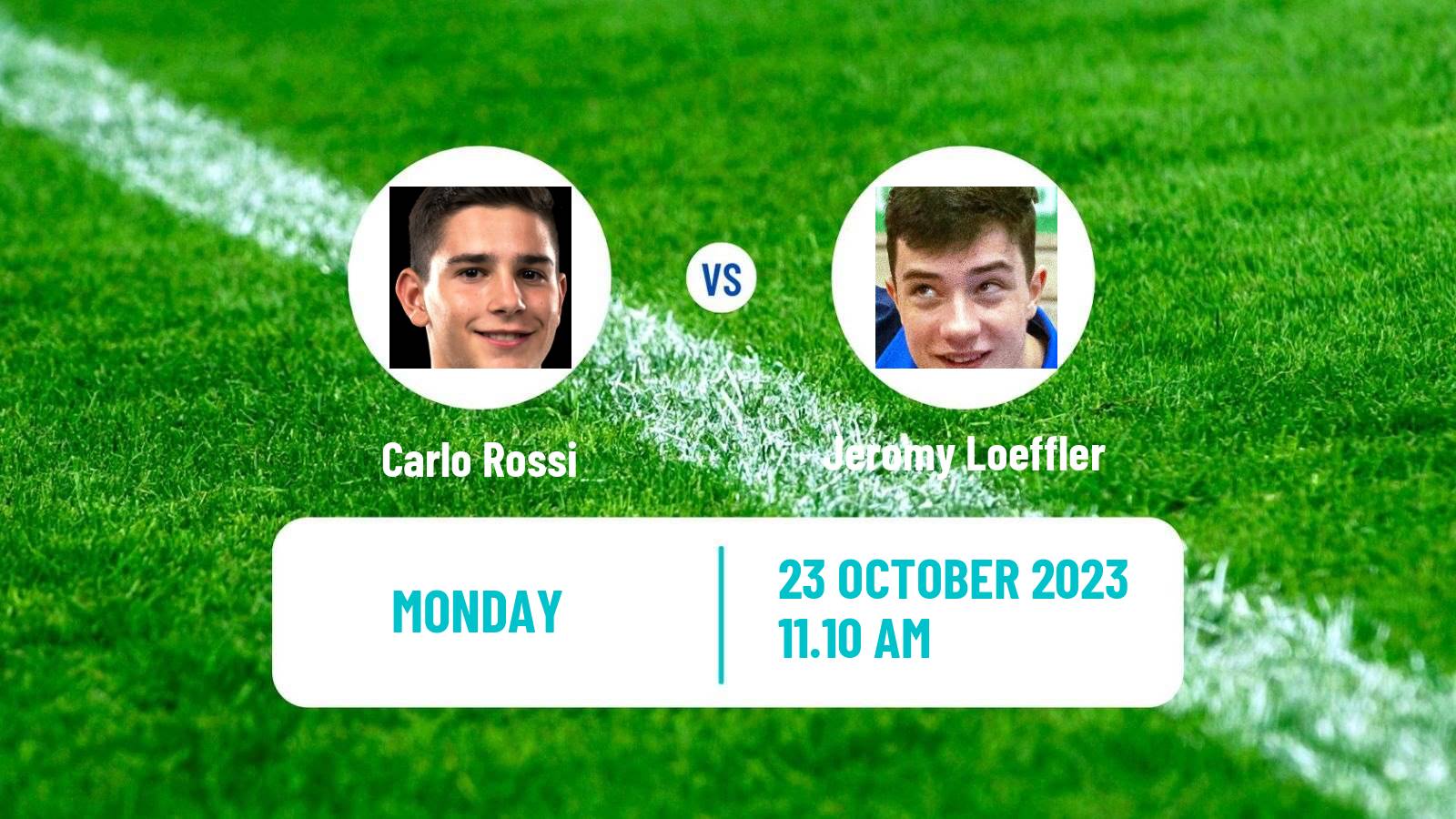 Table tennis Challenger Series Men Carlo Rossi - Jeromy Loeffler