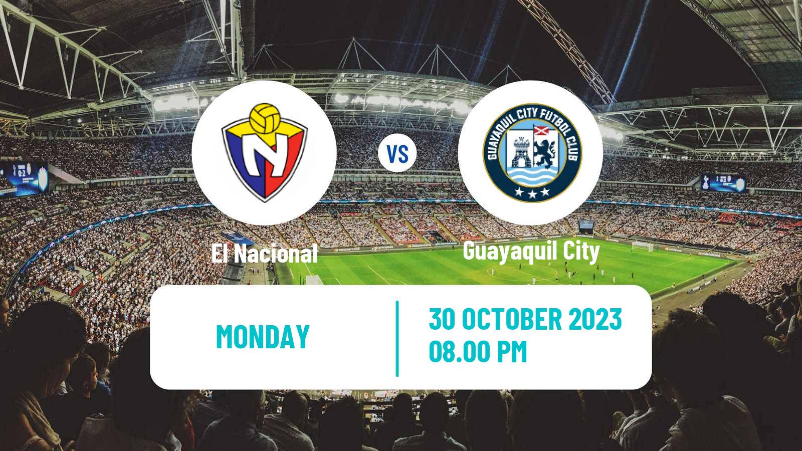 Soccer Ecuadorian Liga Pro El Nacional - Guayaquil City