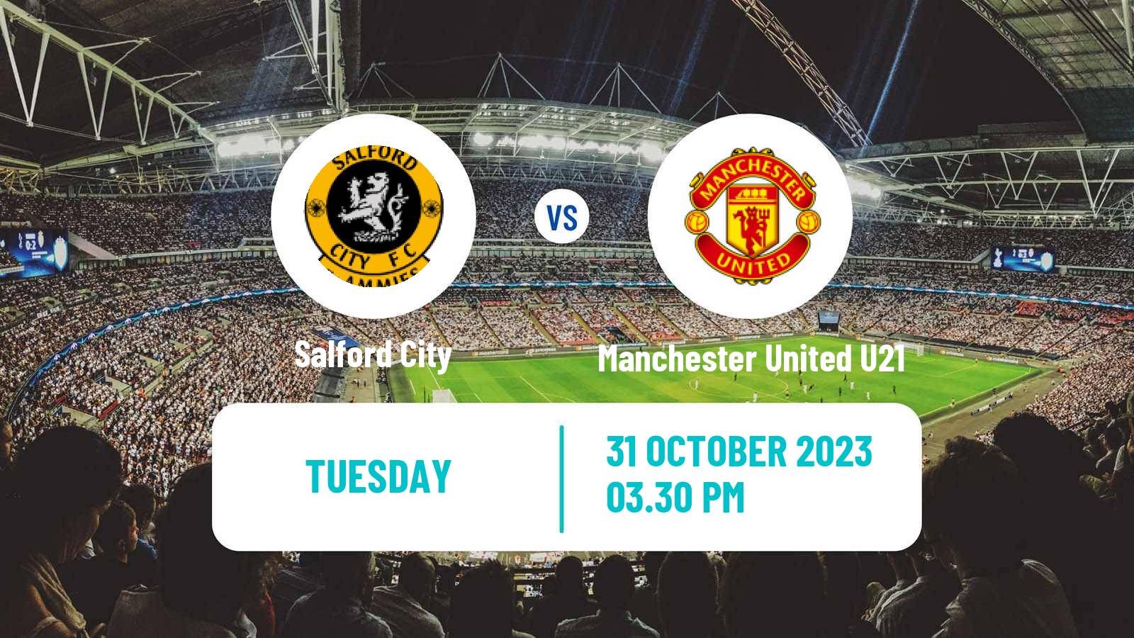 Soccer English EFL Trophy Salford City - Manchester United U21