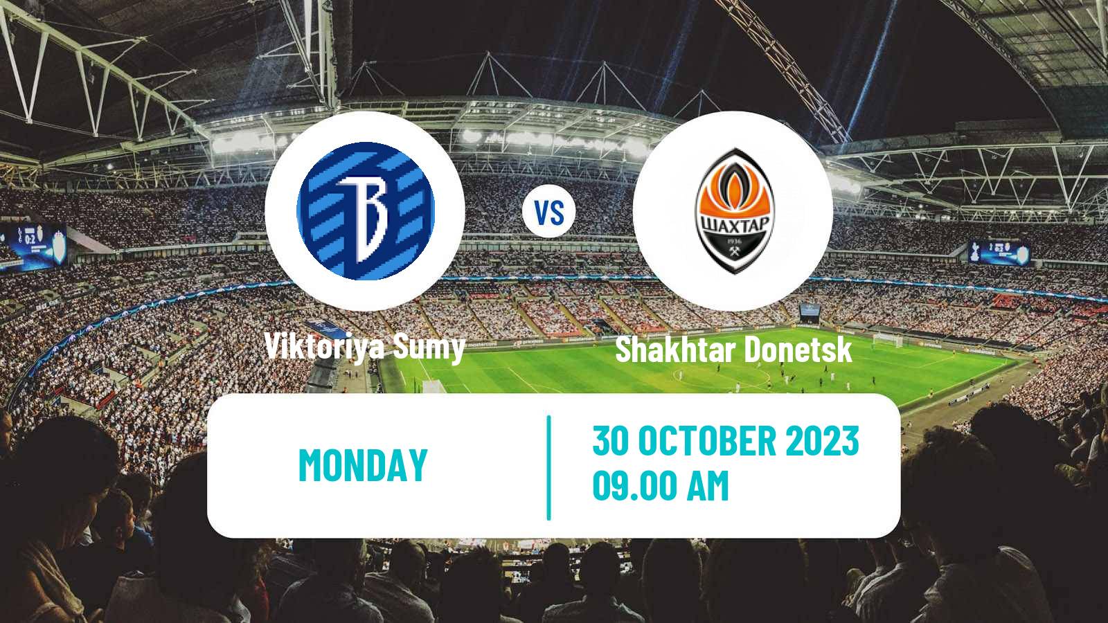 Soccer Ukrainian Cup Viktoriya Sumy - Shakhtar Donetsk