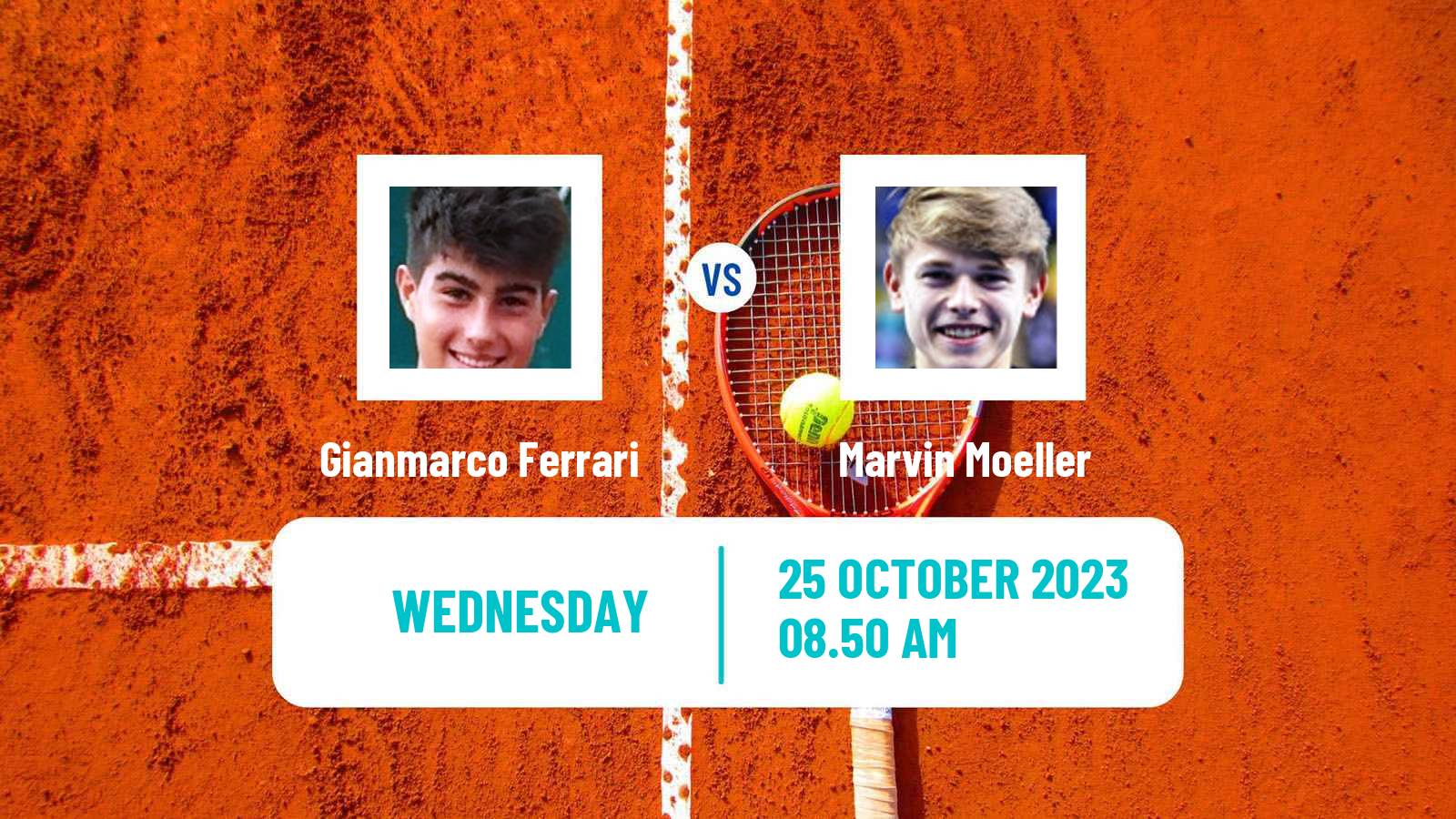 Tennis ITF M25 Glasgow Men Gianmarco Ferrari - Marvin Moeller