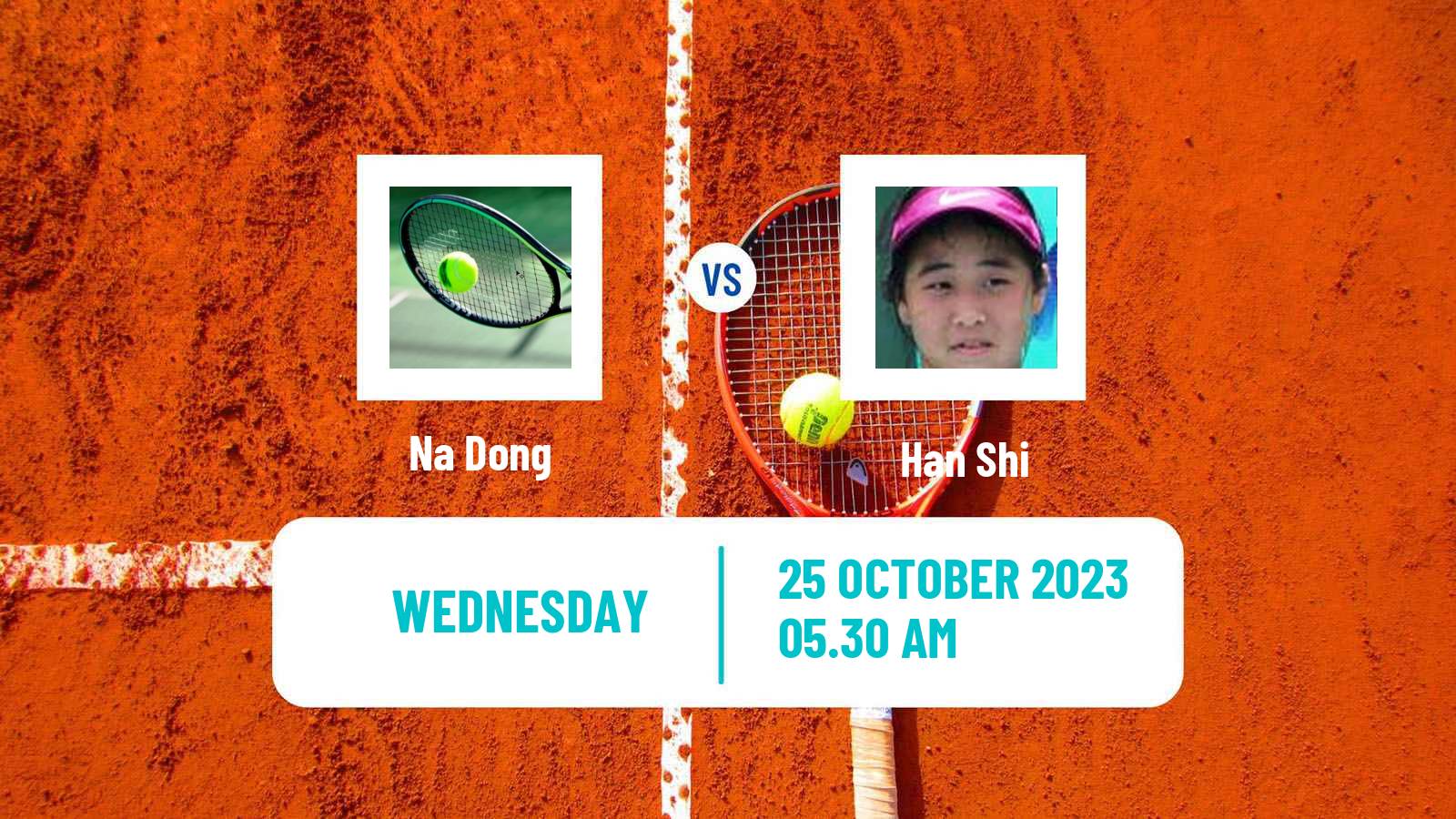 Tennis ITF W25 Qian Daohu Women Na Dong - Han Shi