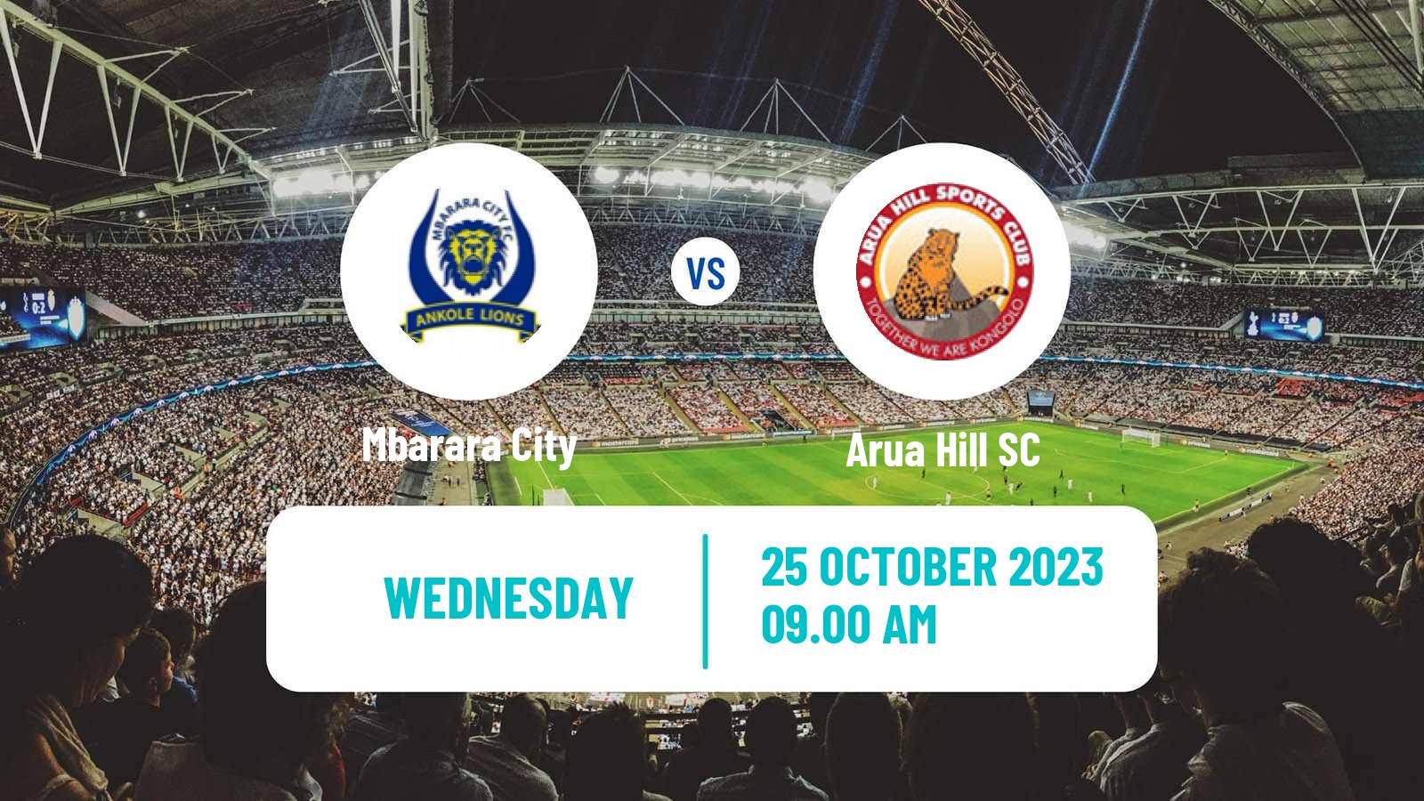 Soccer Ugandan Super League Mbarara City - Arua Hill