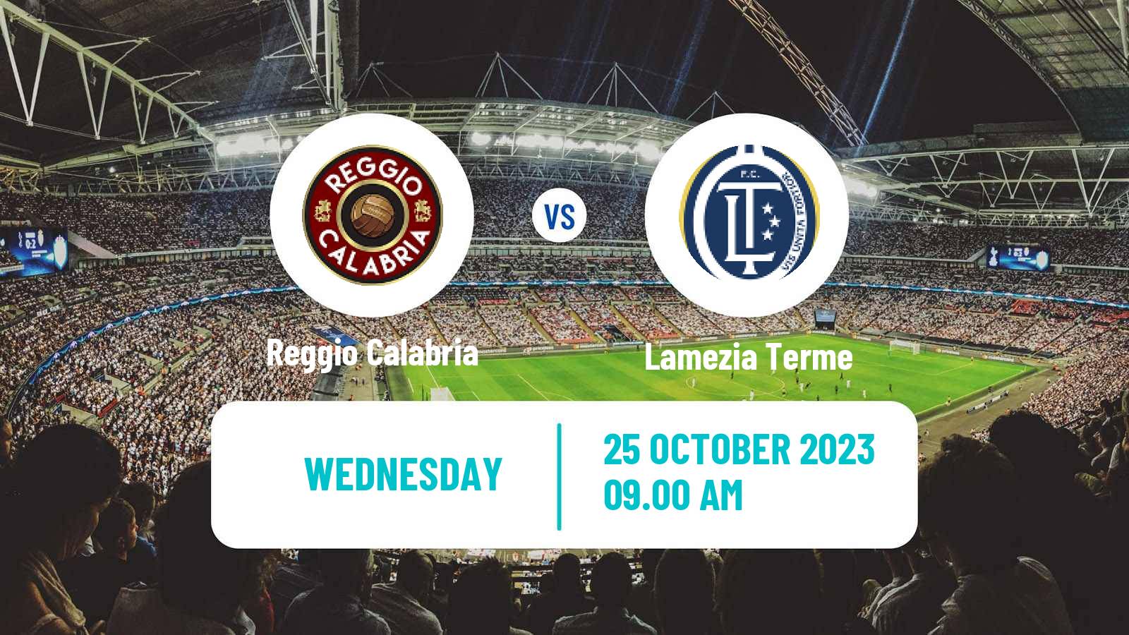 Soccer Italian Serie D - Group I Reggina - Lamezia Terme