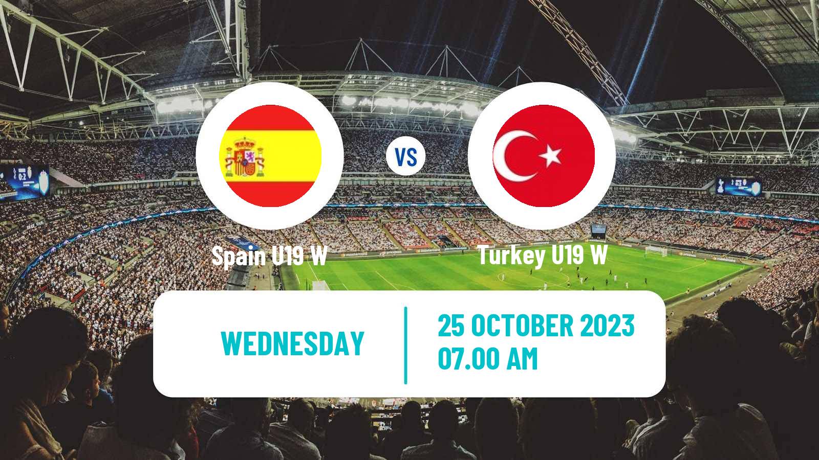 Soccer UEFA Euro U19 Women Spain U19 W - Turkey U19 W