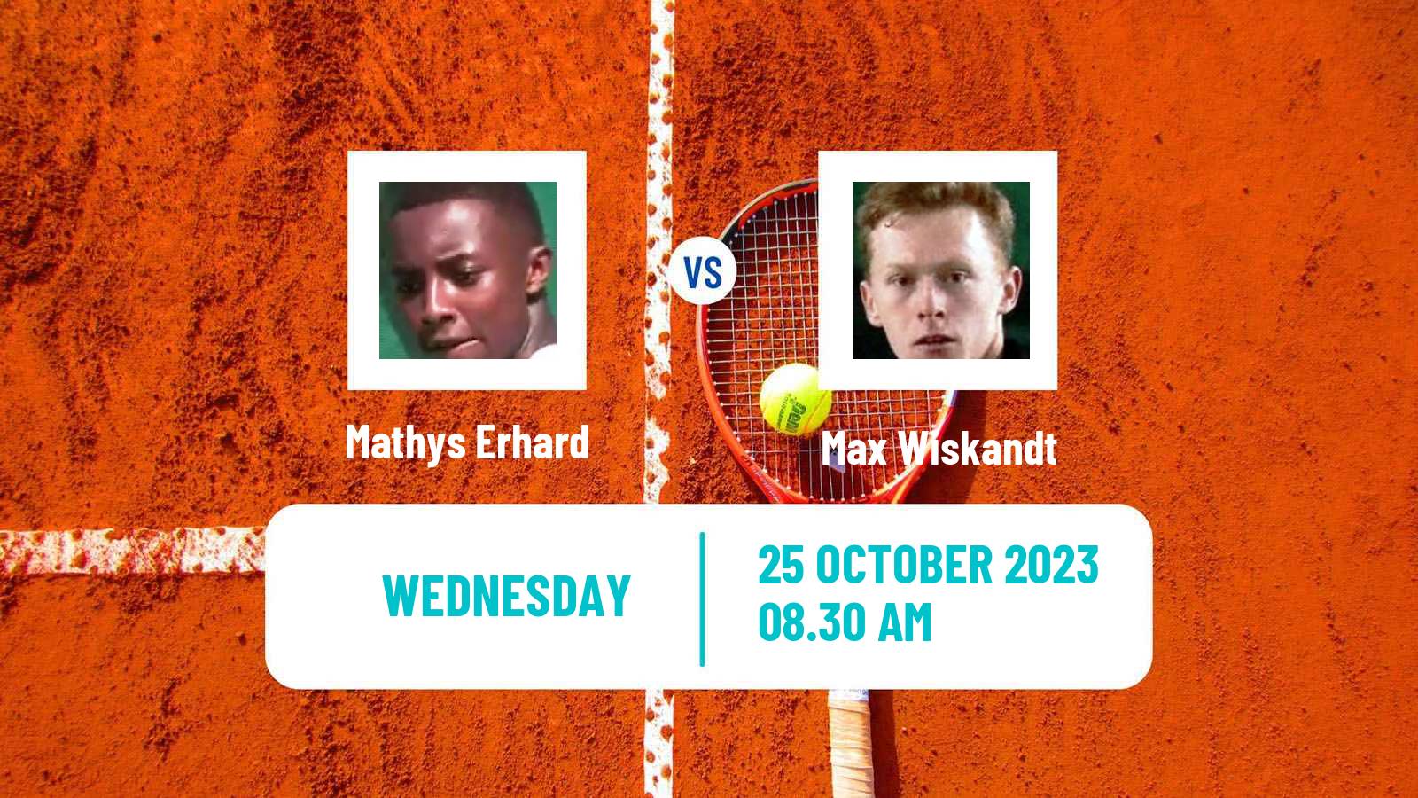 Tennis ITF M15 Monastir 43 Men Mathys Erhard - Max Wiskandt