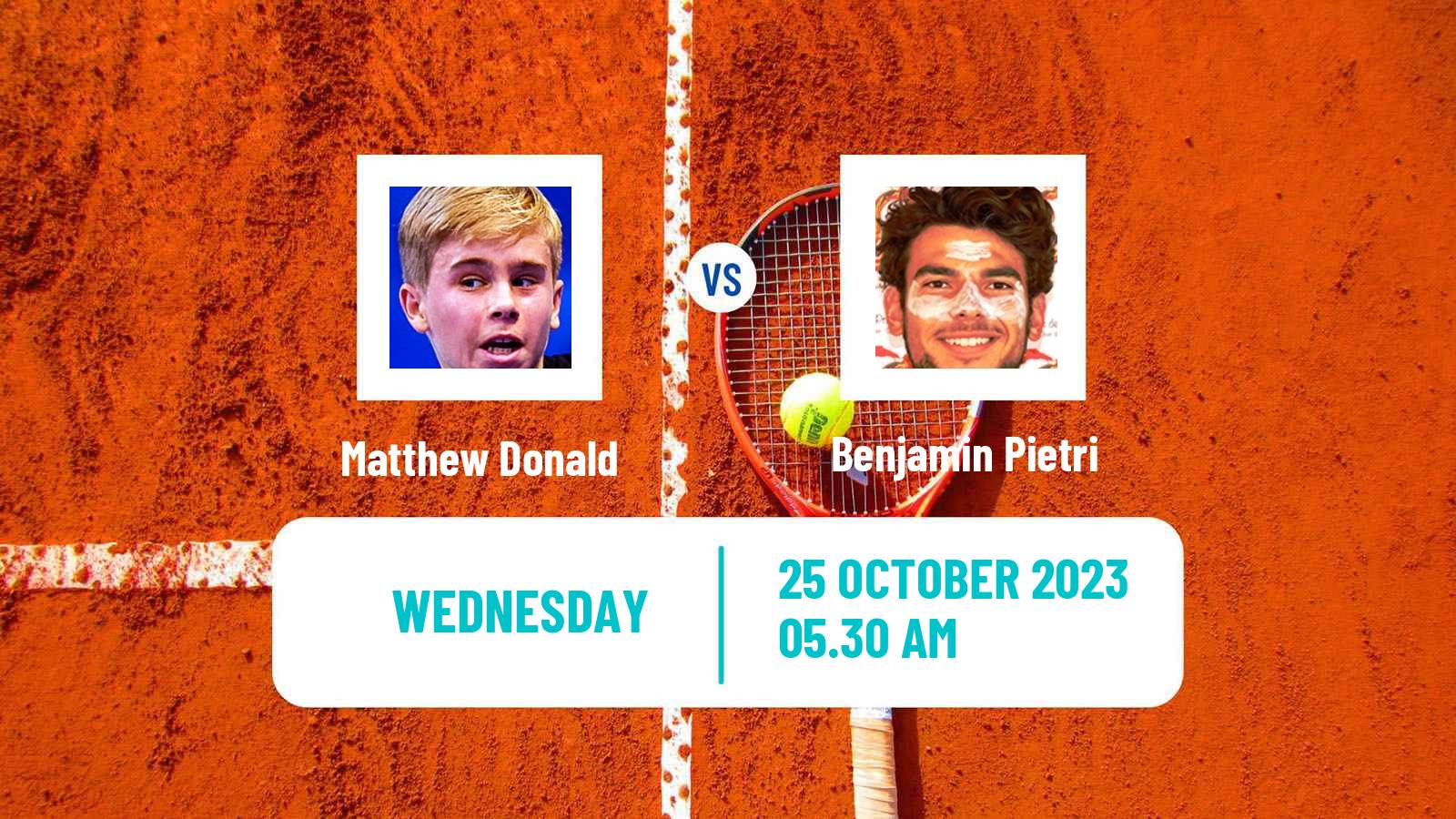 Tennis ITF M15 Heraklion 4 Men Matthew Donald - Benjamin Pietri