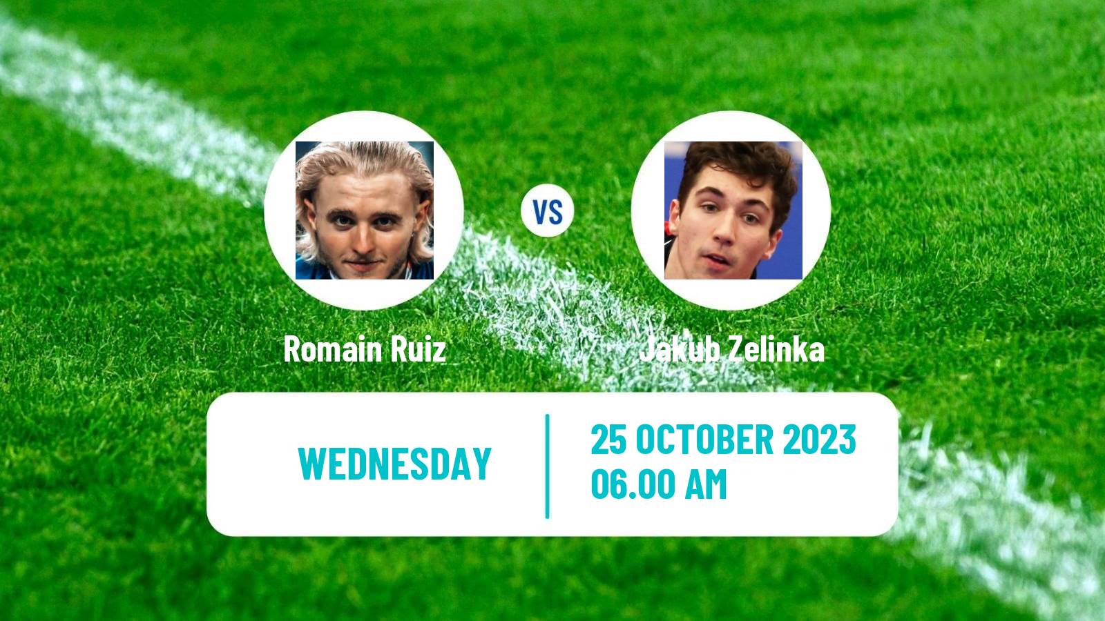 Table tennis Tt Star Series Men Romain Ruiz - Jakub Zelinka