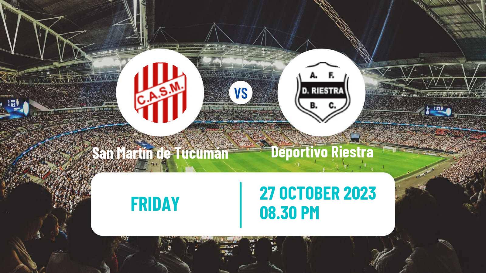 Soccer Argentinian Primera Nacional San Martín de Tucumán - Deportivo Riestra