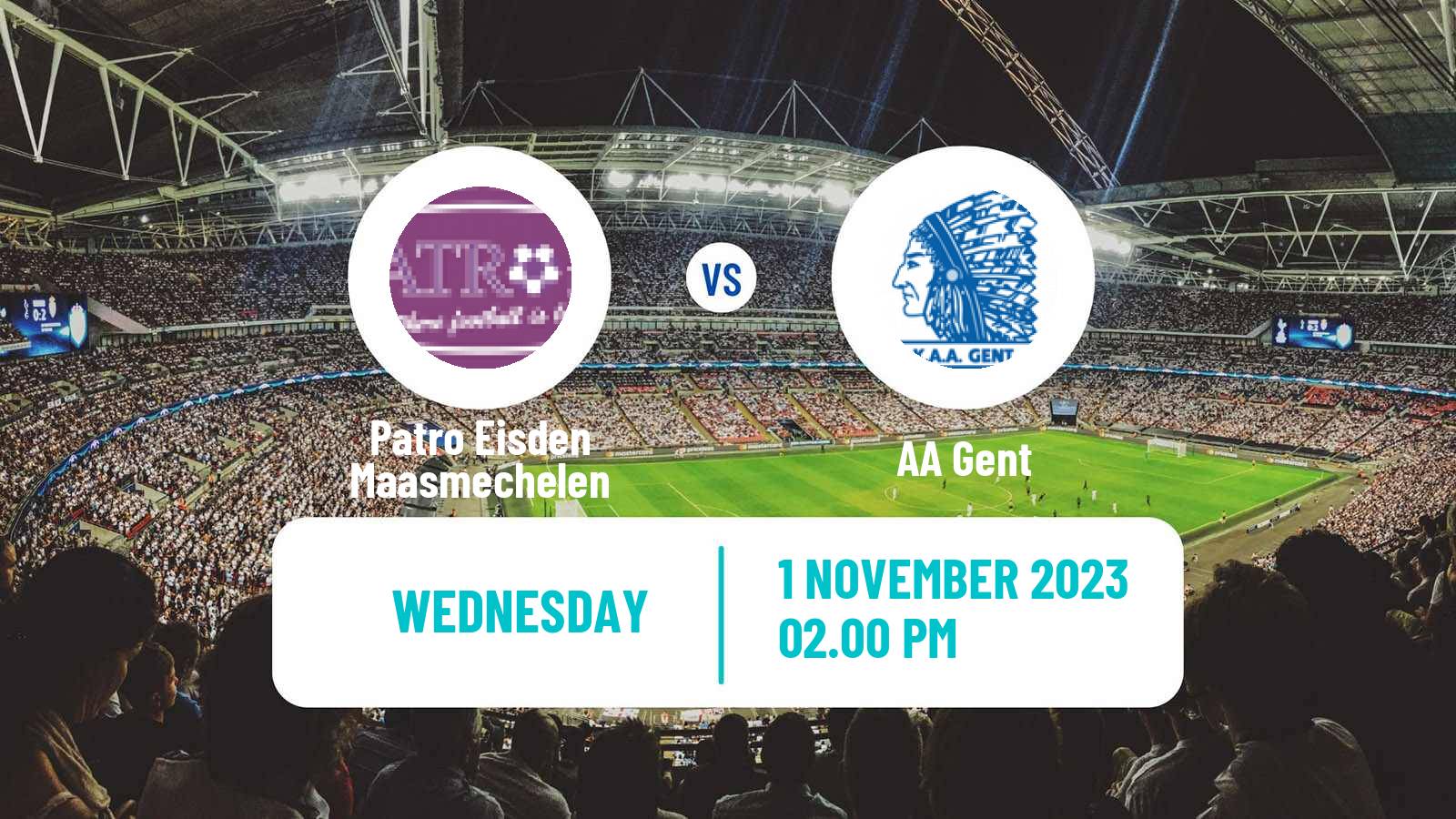 Soccer Belgian Cup Patro Eisden Maasmechelen - Gent