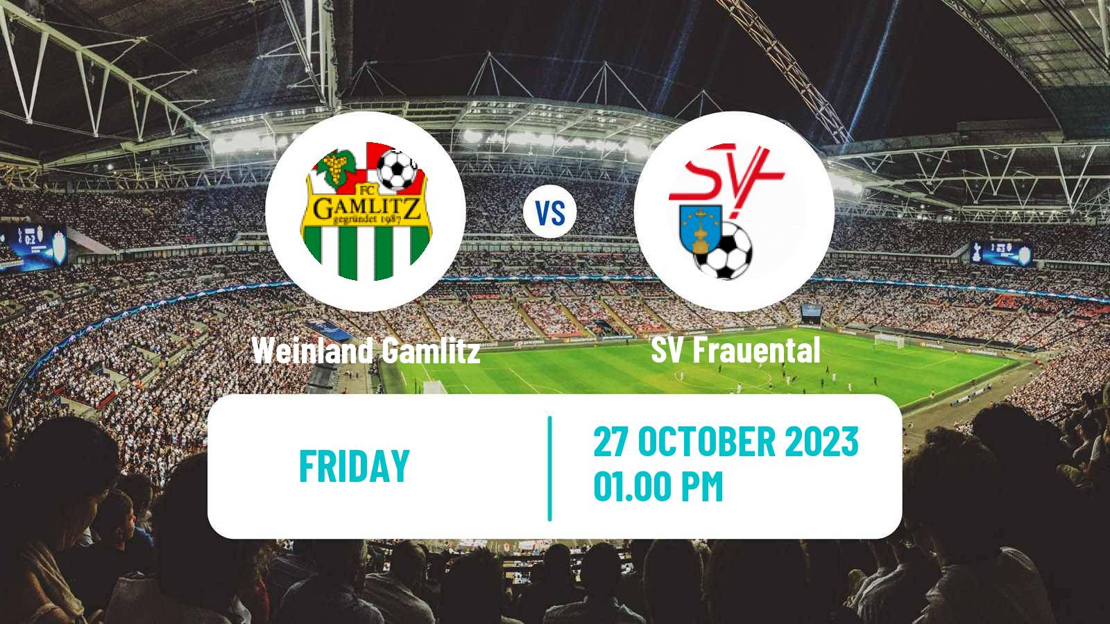 Soccer Austrian Landesliga Steiermark Weinland Gamlitz - Frauental