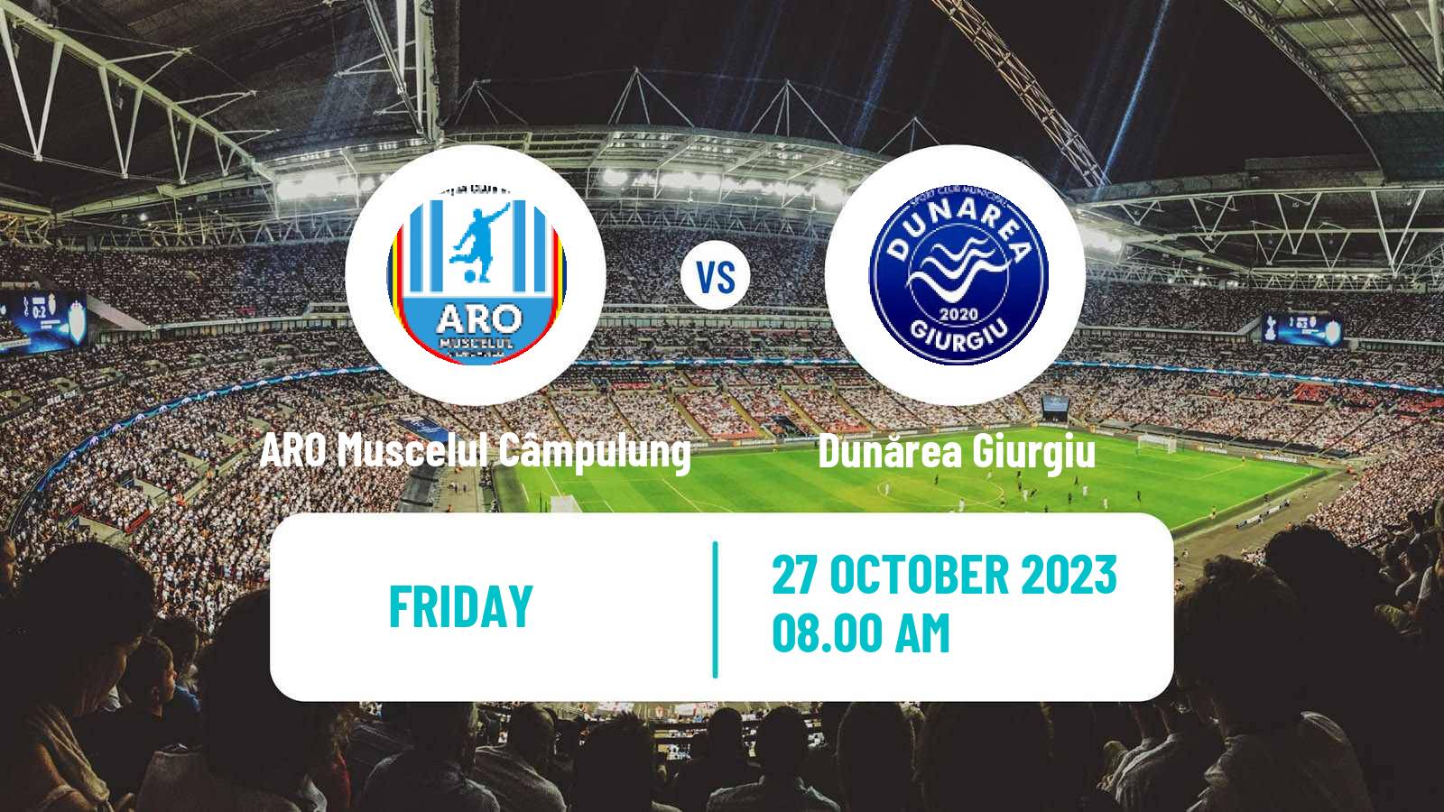 Soccer Romanian Liga 3 - Seria 4 ARO Muscelul Câmpulung - Dunărea Giurgiu