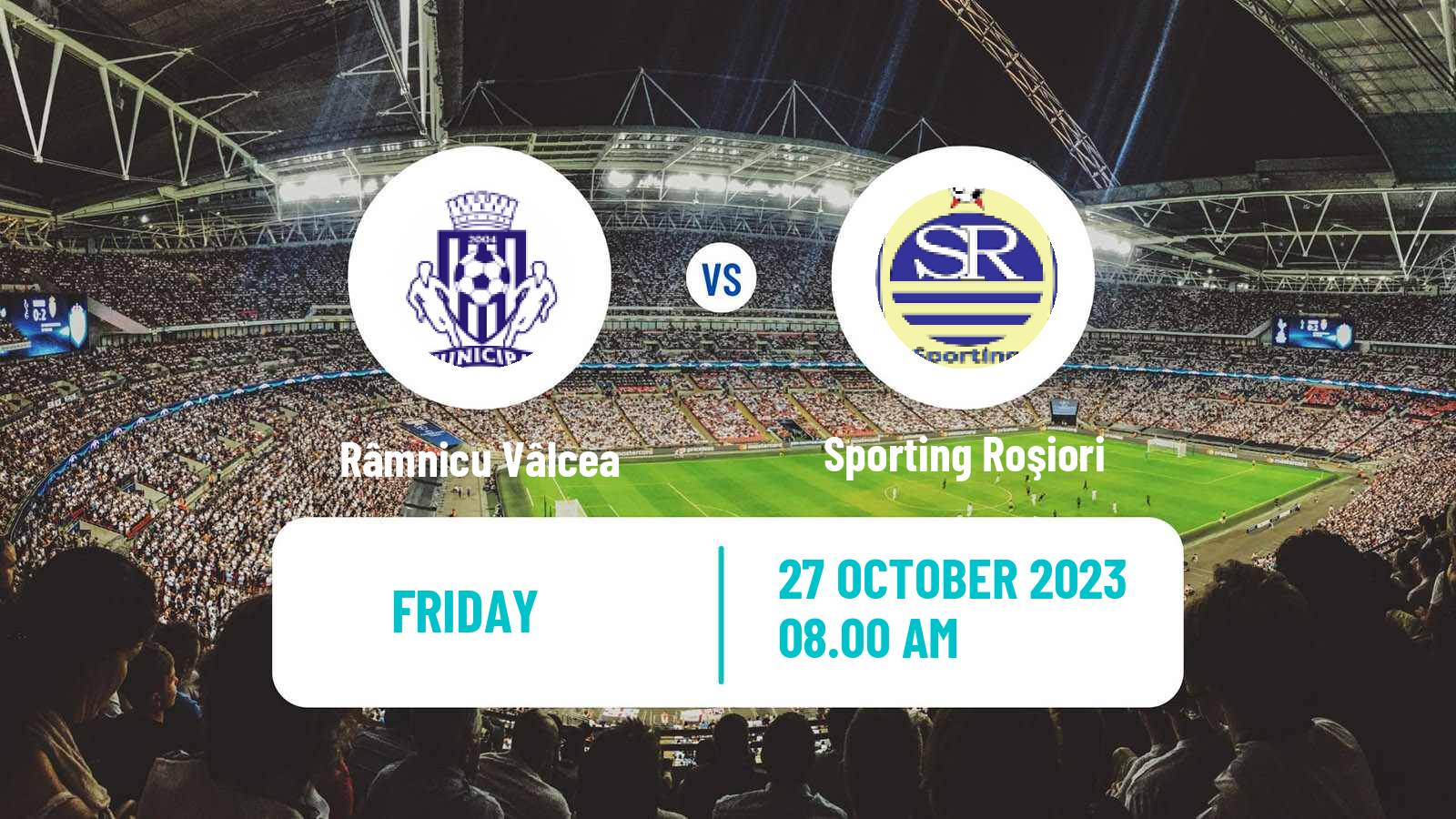 Soccer Romanian Liga 3 - Seria 6 Râmnicu Vâlcea - Sporting Roşiori