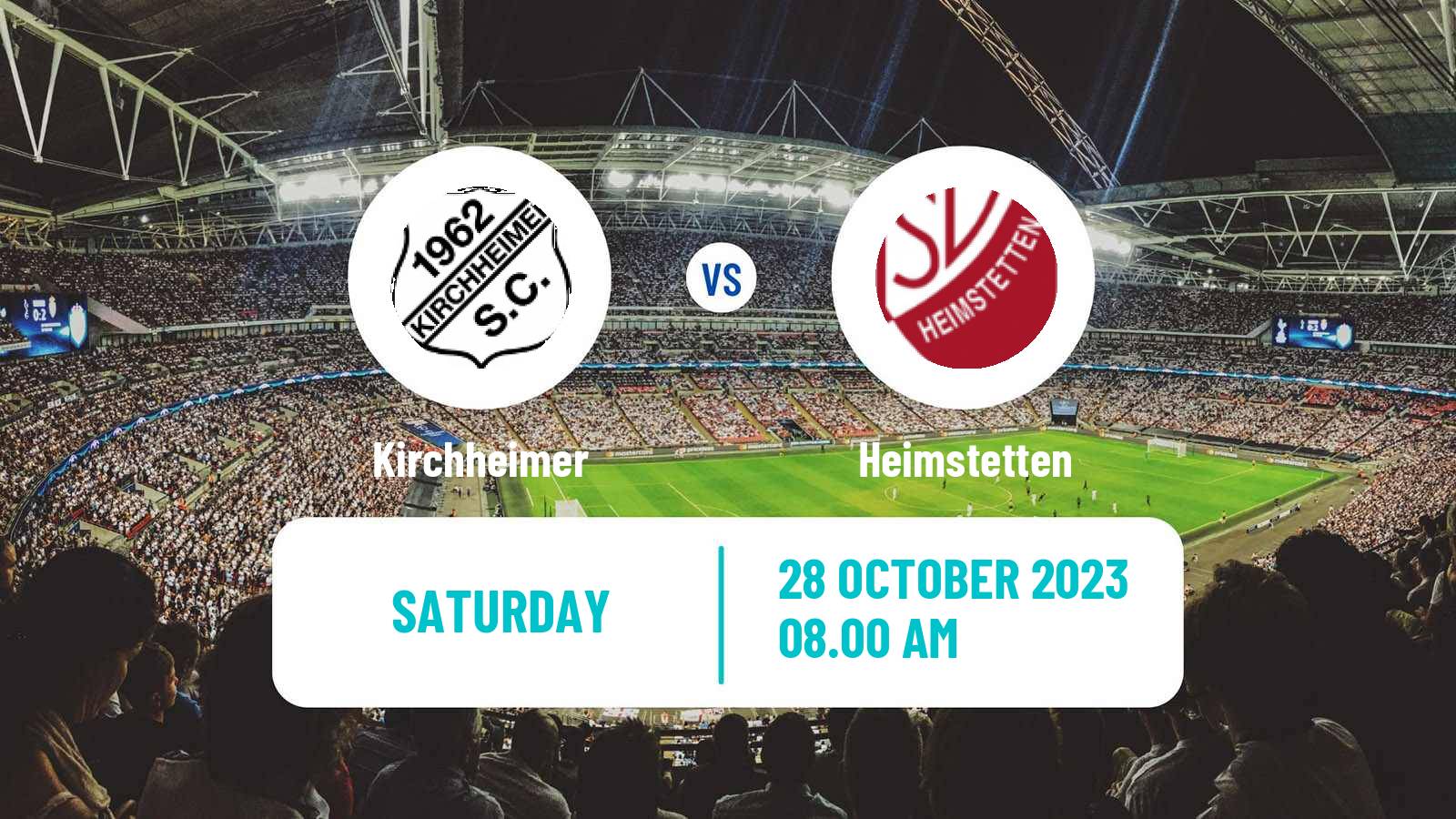 Soccer German Oberliga Bayern Süd Kirchheimer - Heimstetten