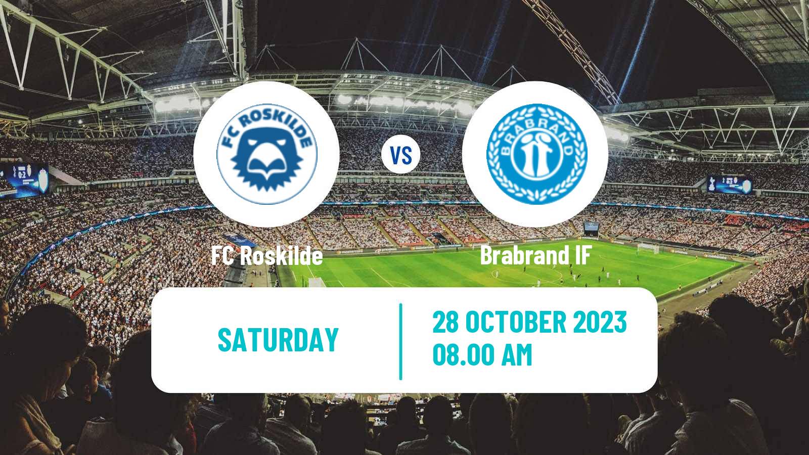 Soccer Danish 2 Division Roskilde - Brabrand