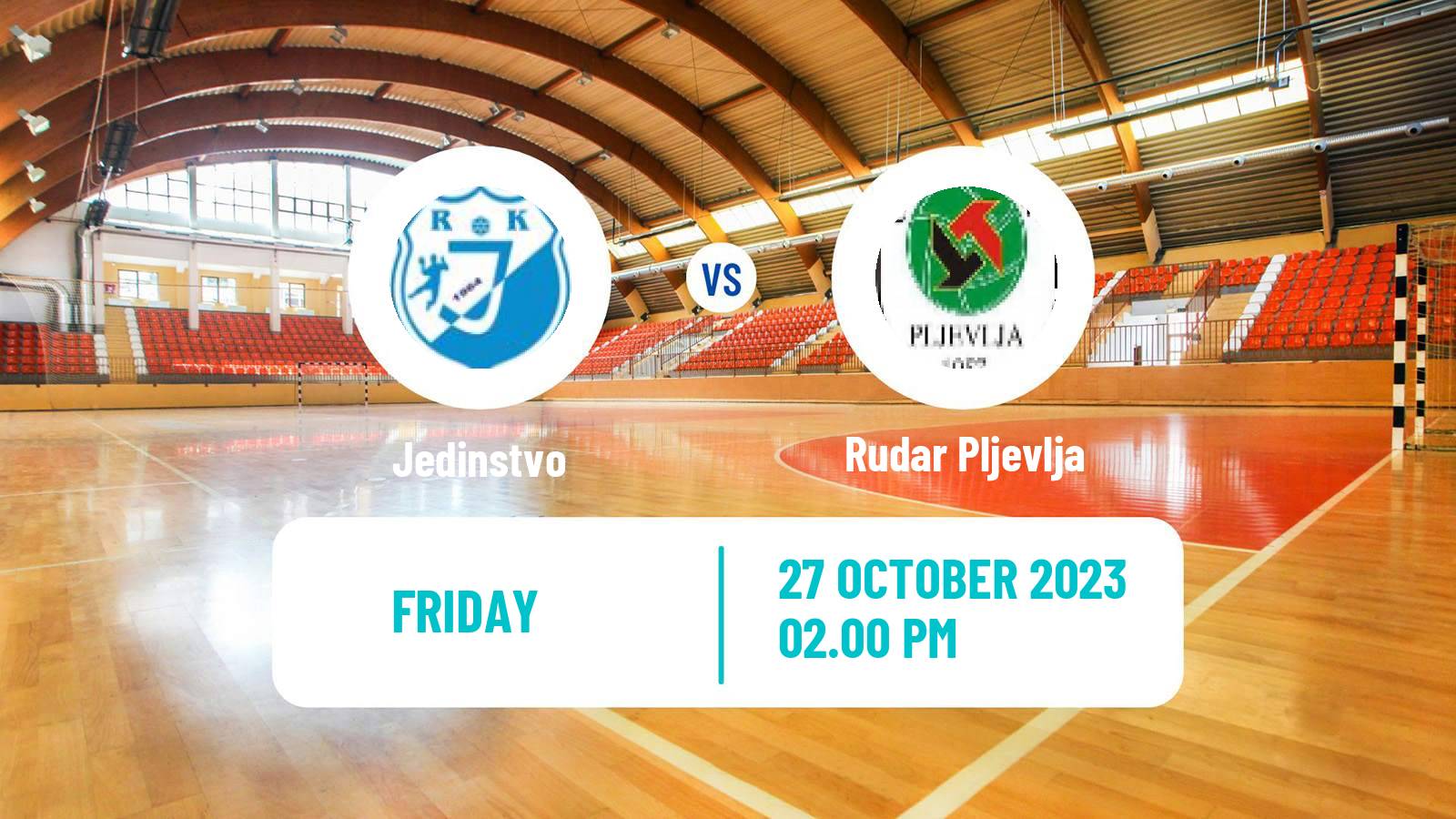 Handball Montenegrin Prva liga Handball Jedinstvo - Rudar Pljevlja