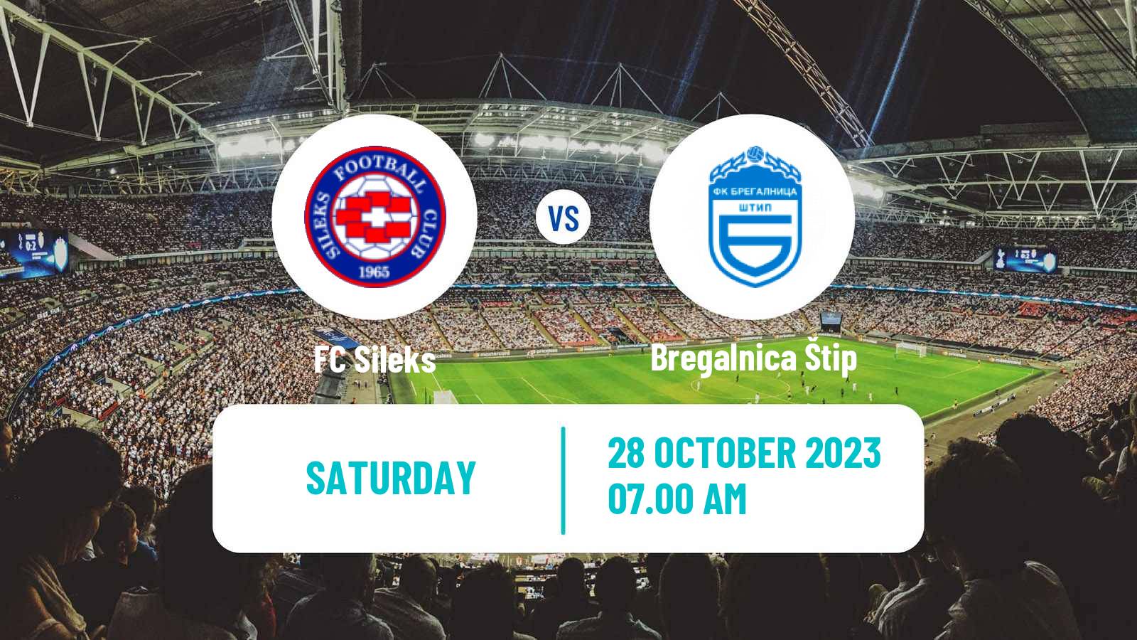 Soccer North Macedonian 1 MFL Sileks - Bregalnica Štip